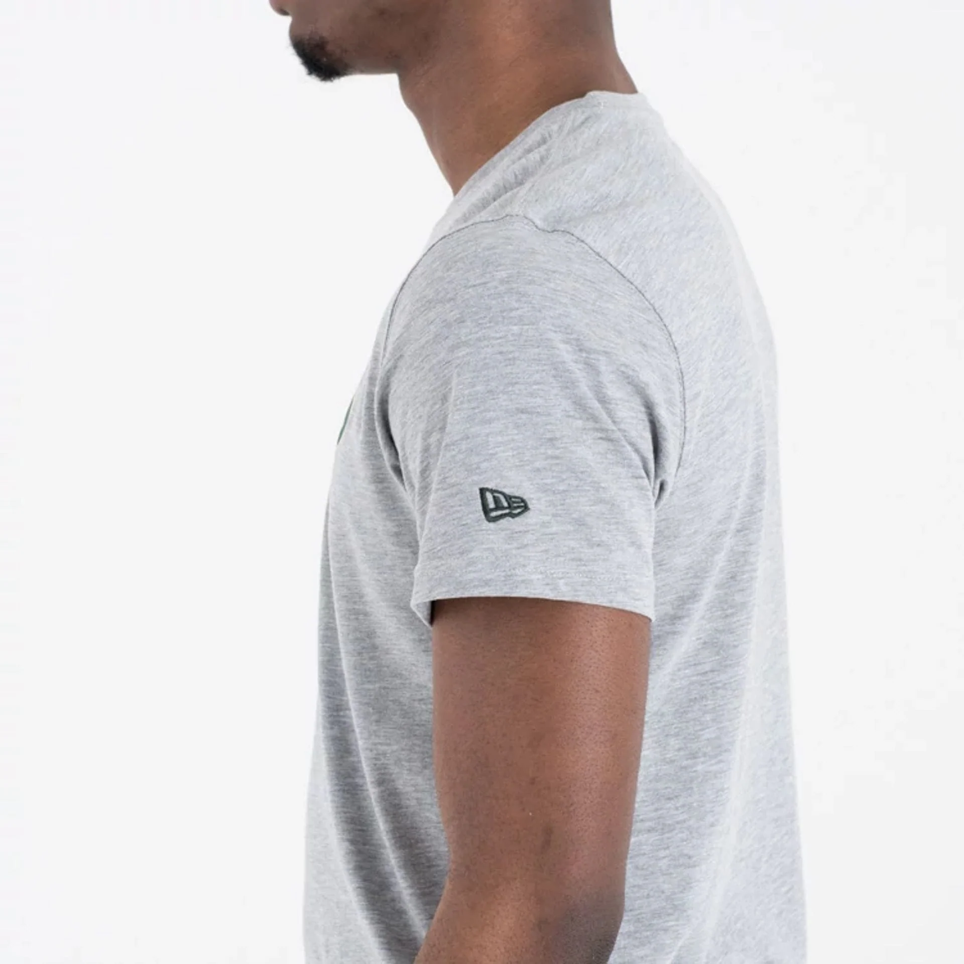 Milwaukee Bucks NBA Regular Grey T-Shirt - Image 4