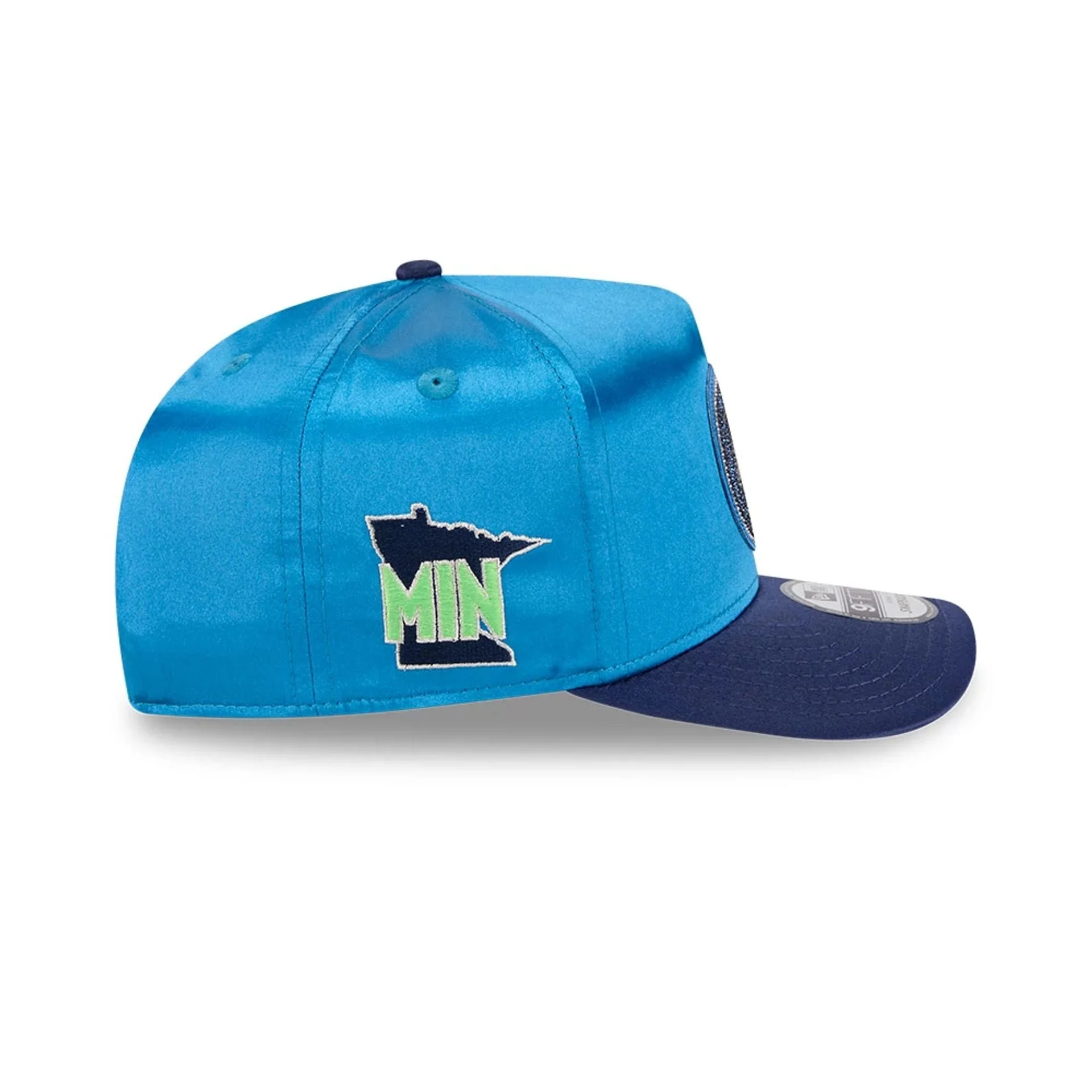Minnesota Lynx WNBA Draft 2026 Blue 9FIFTY A-Frame Snapback Adjustable Cap - Image 5