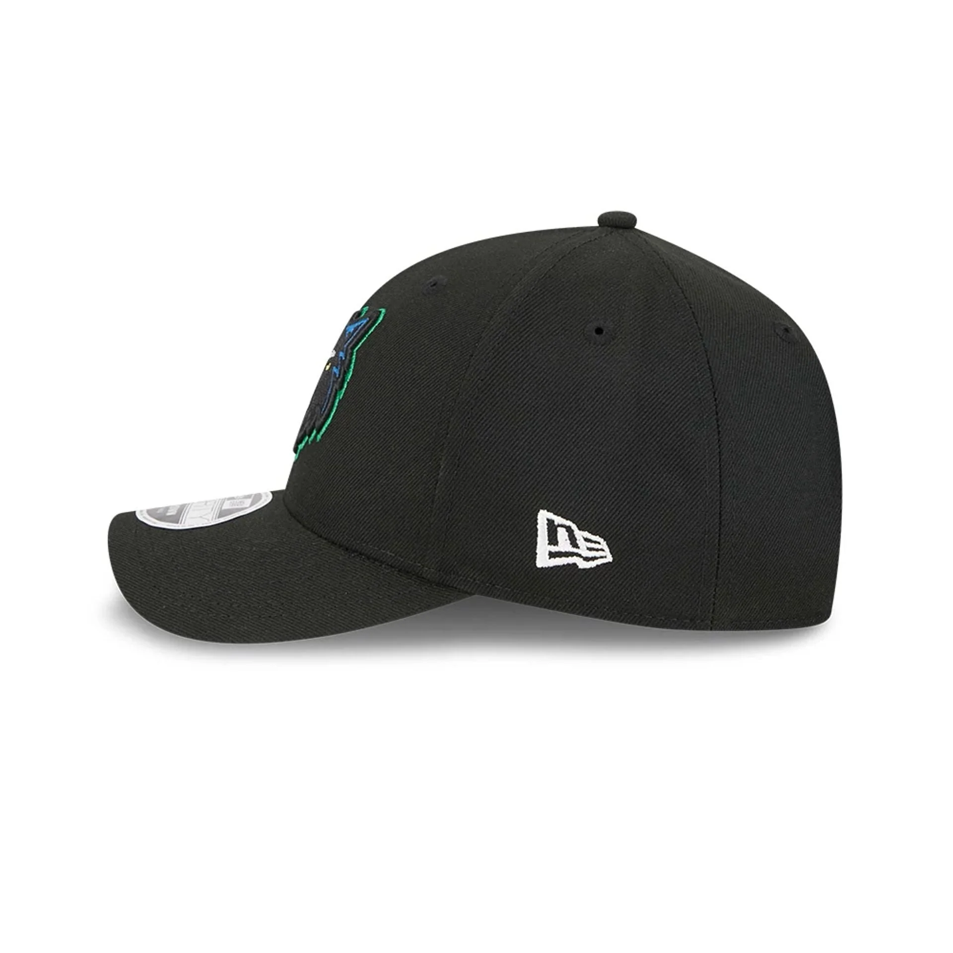 Minnesota Timberwolves NBA Classic Black 9FORTY M-Crown Adjustable Cap - Image 7