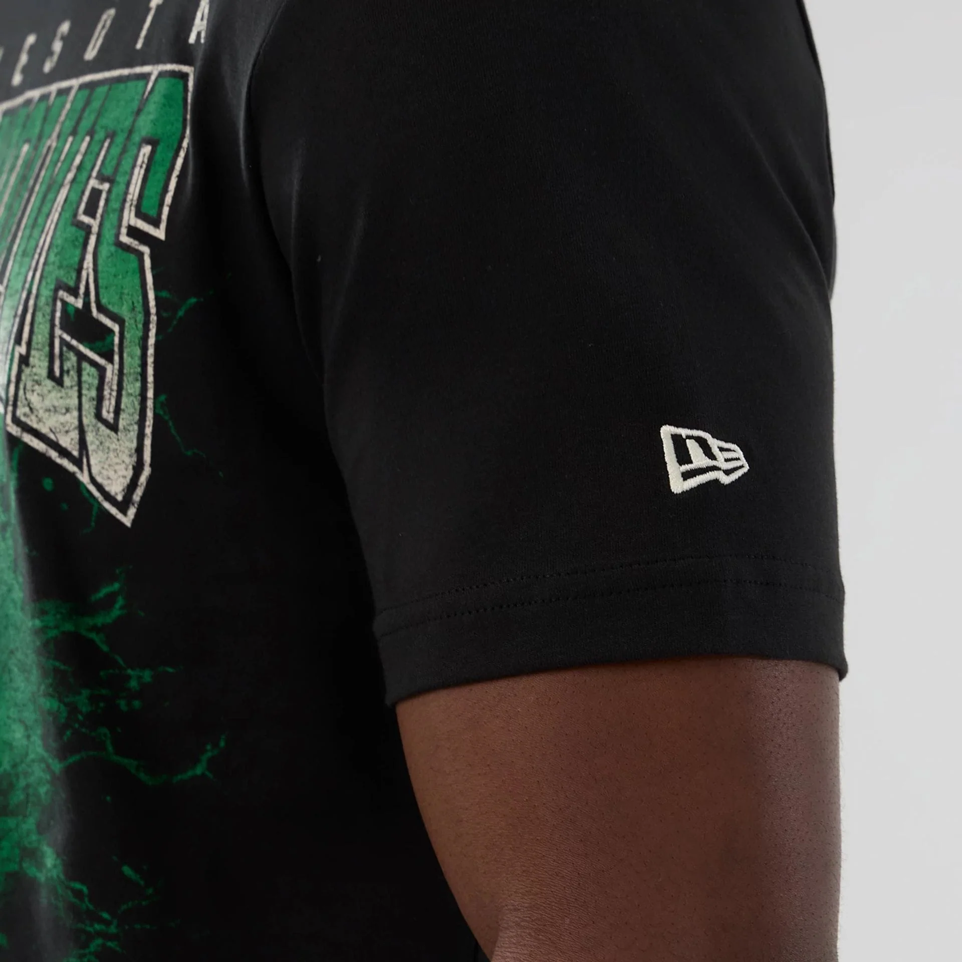 Minnesota Timberwolves NBA Hardwood Classic Black T-Shirt - Image 4