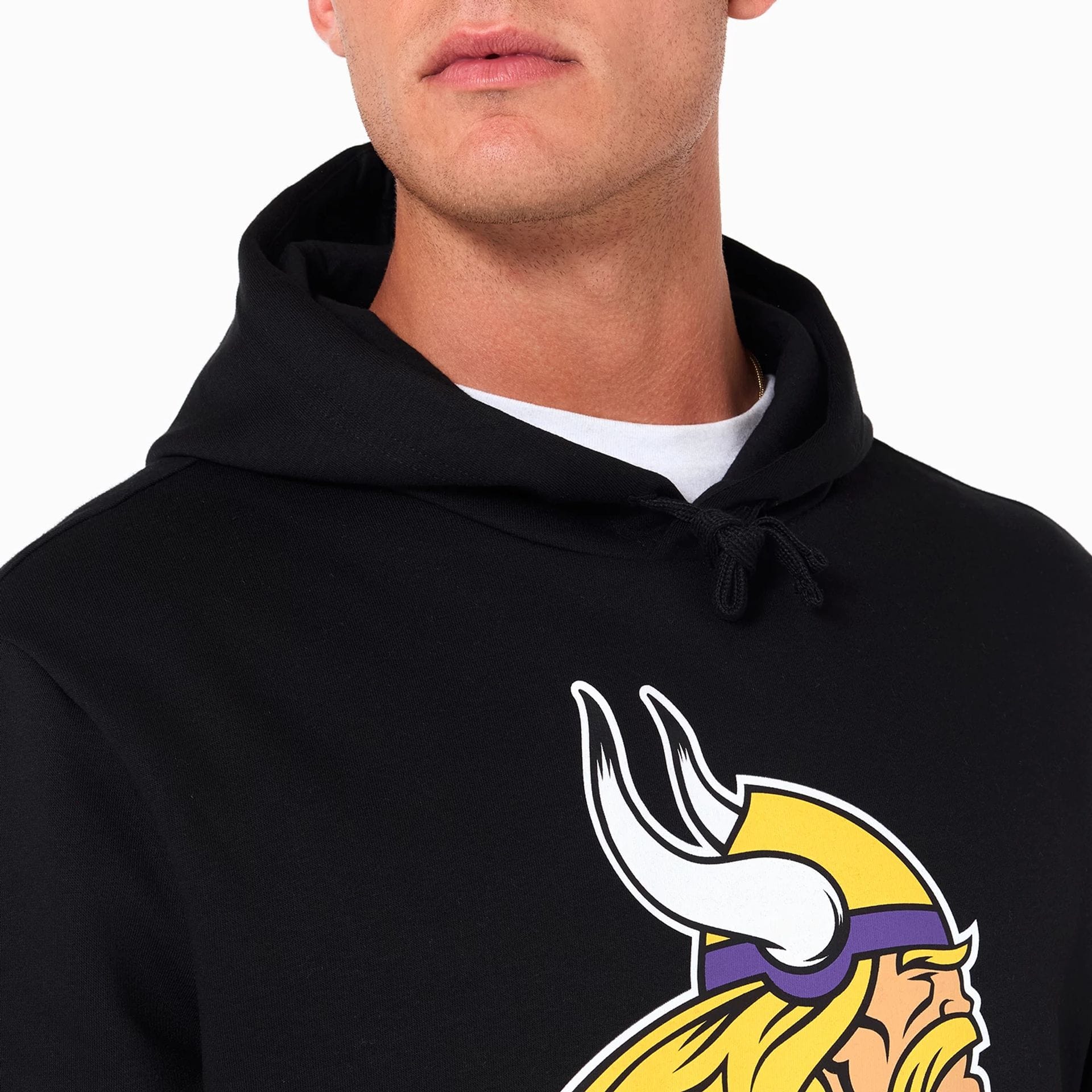 Minnesota Vikings NFL Black Pullover Hoodie - Image 3