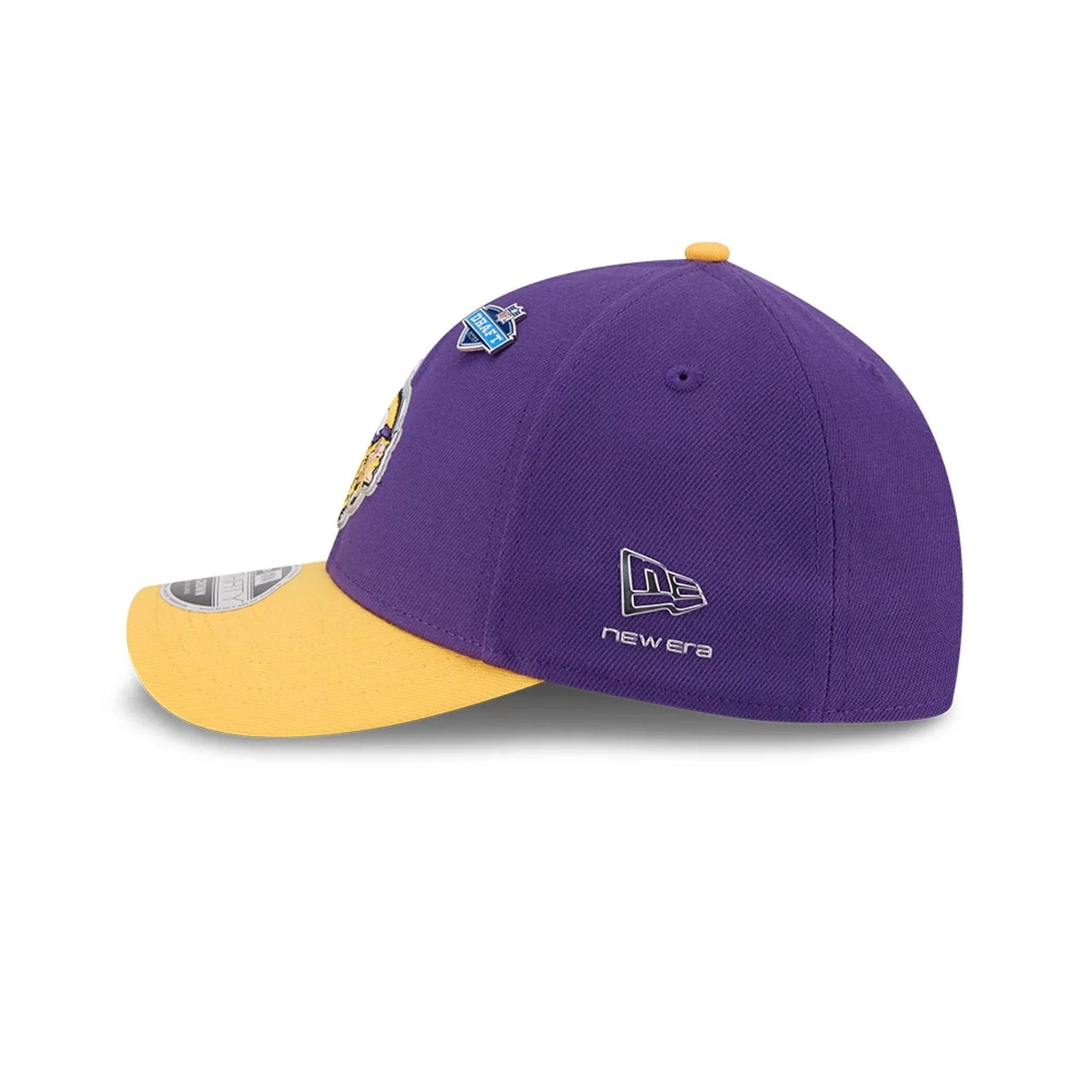 Minnesota Vikings NFL Draft 2026 Purple 39THIRTY M-Crown Stretch Fit Cap - Image 5