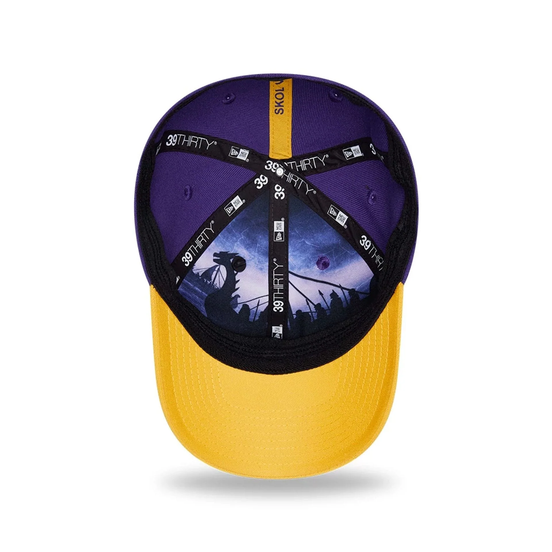 Minnesota Vikings NFL Draft 2026 Purple 39THIRTY M-Crown Stretch Fit Cap - Image 7