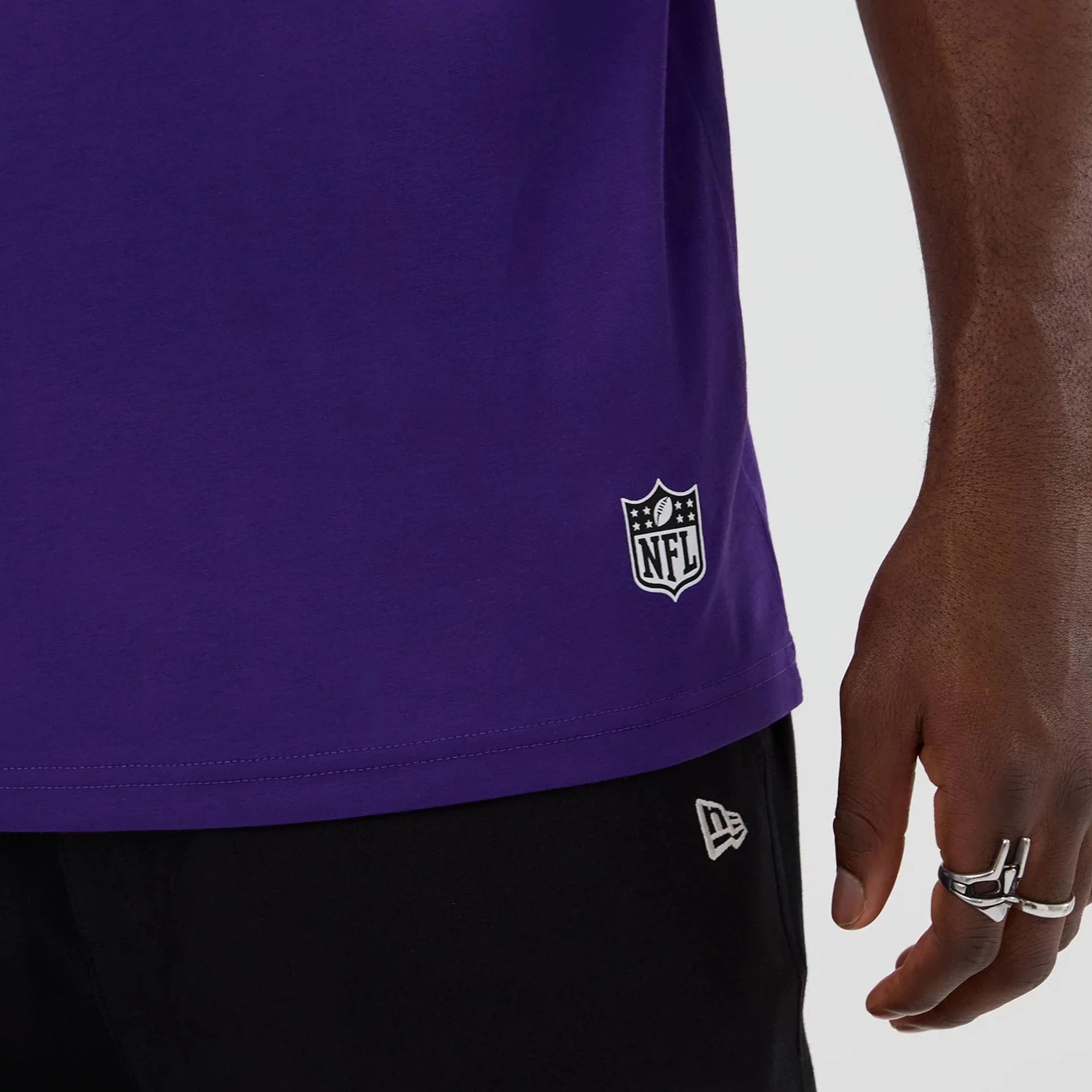 Minnesota Vikings NFL International Series Games 2025 Purple Oversized T-Shirt - Image 5
