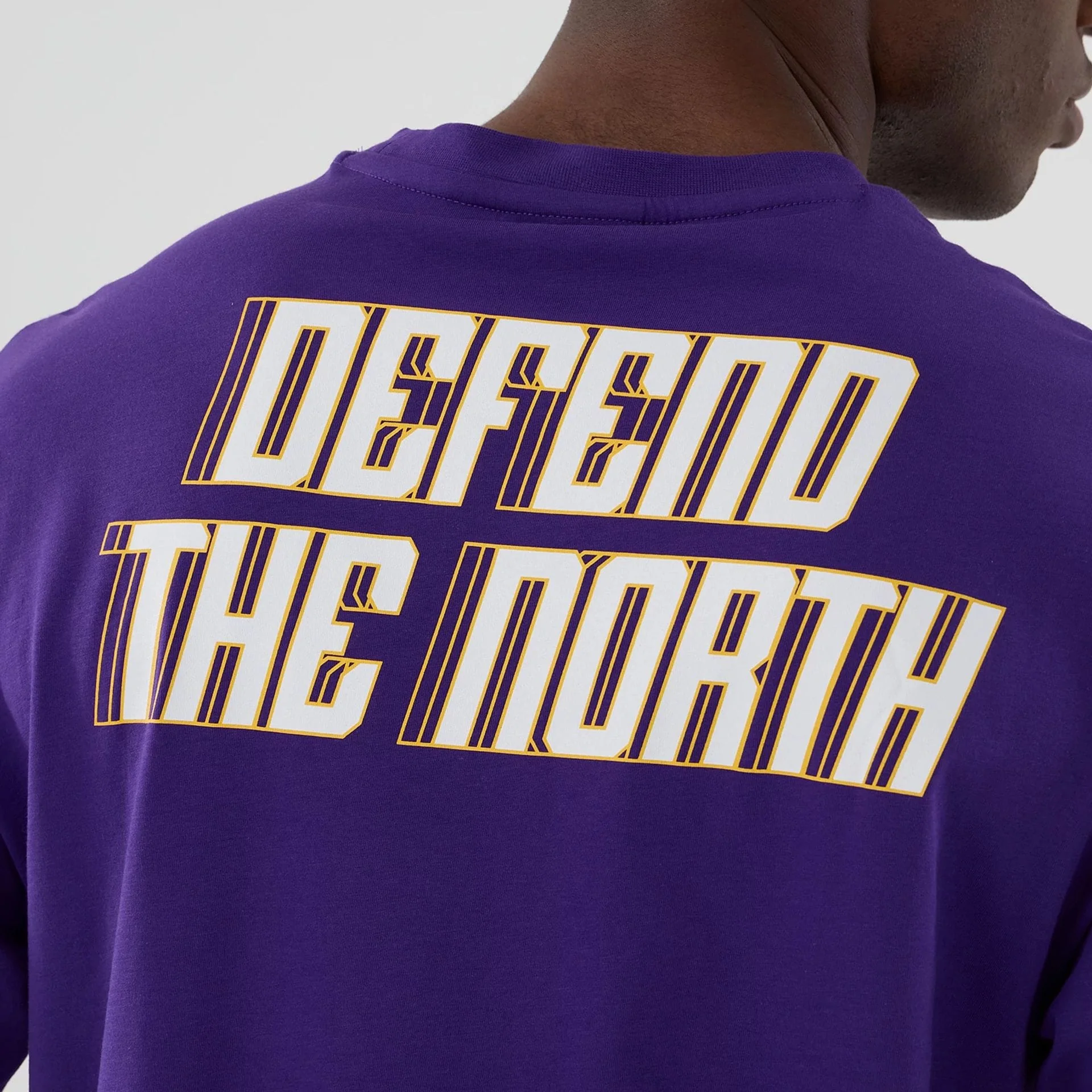 Minnesota Vikings NFL International Series Games 2025 Purple Oversized T-Shirt - Image 6
