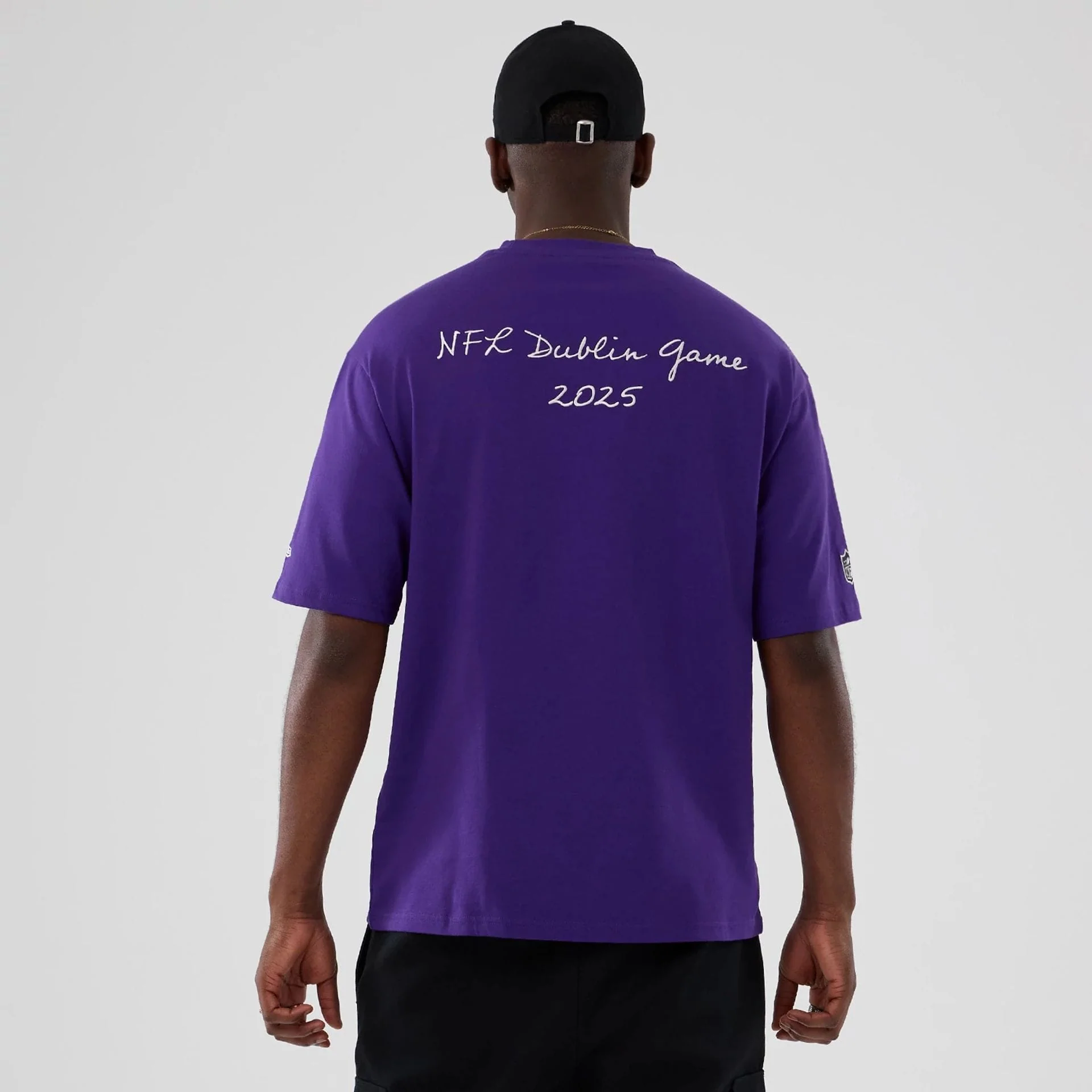 Minnesota Vikings NFL International Series Games 2025 Purple Premium T-Shirt - Image 2