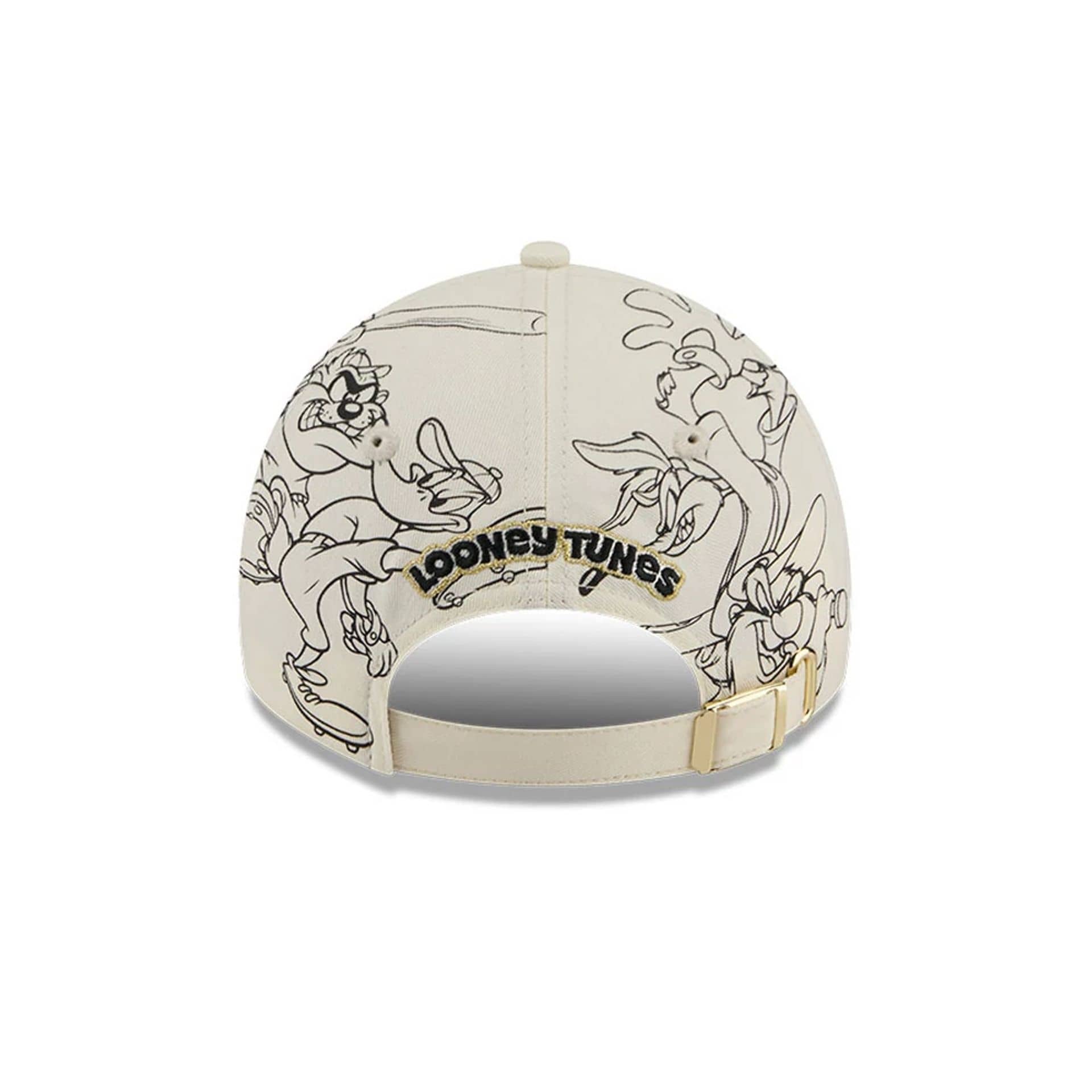 Minor League Logo MiLB X Looney Tunes Cream Casual Classic Adjustable Cap - Image 5