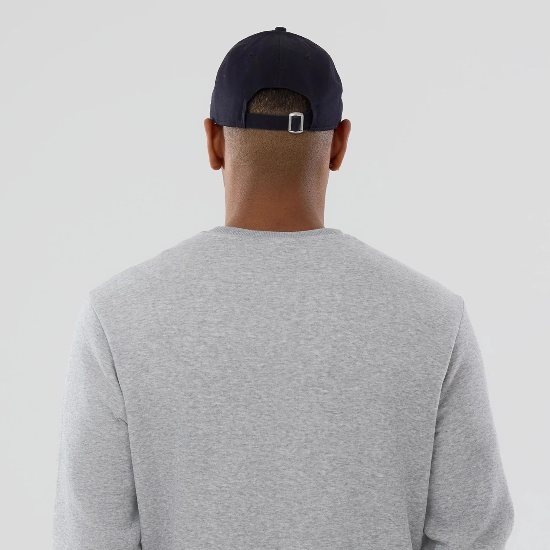 MLB Generic Logo Grey Crew Neck Sweater - Image 7