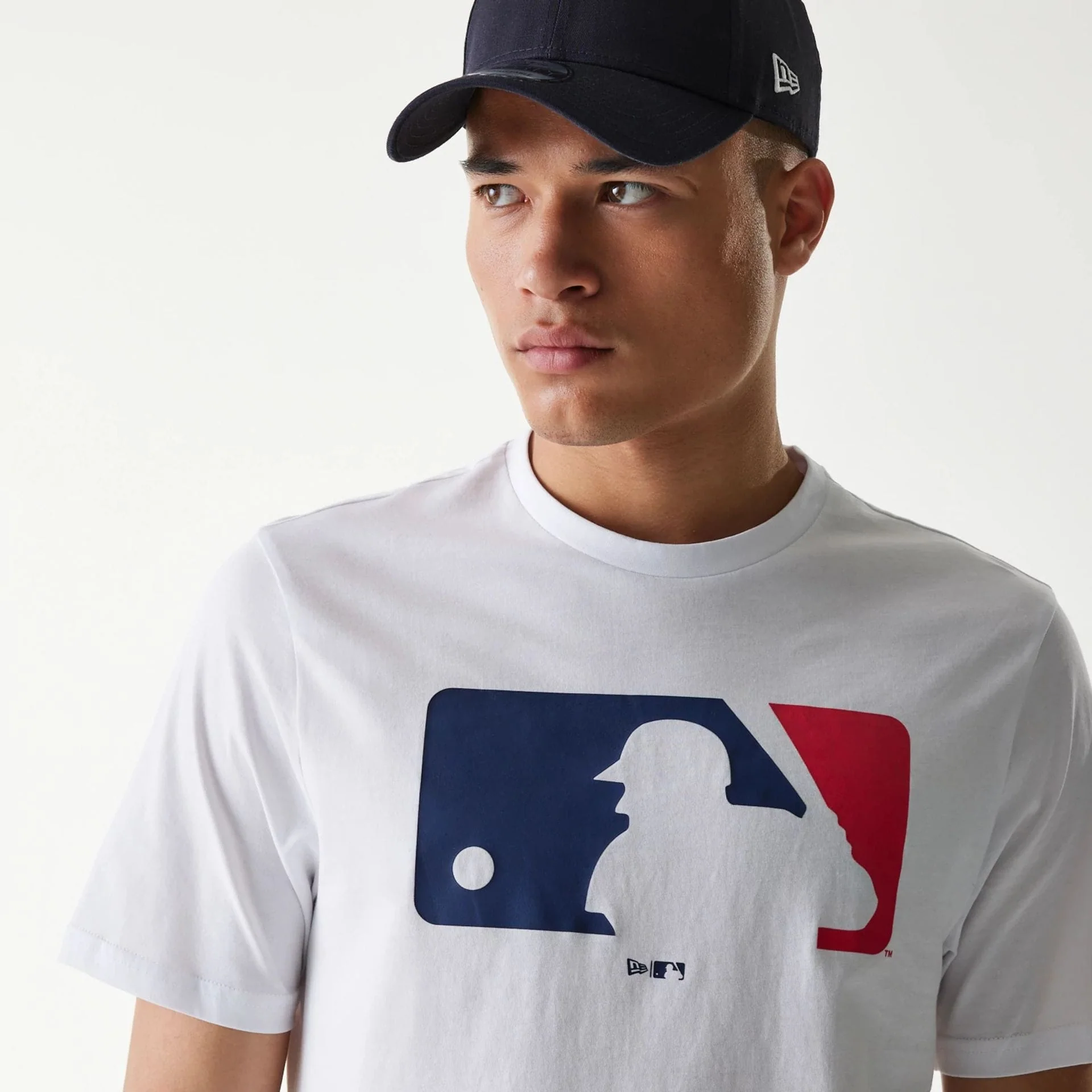 MLB Generic Logo MLB Regular White T-Shirt - Image 2
