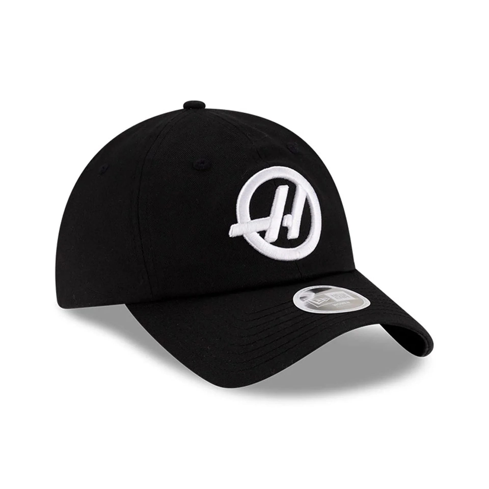MoneyGram Haas F1 Womens Team Black Pony Tail Adjustable Cap - Image 4