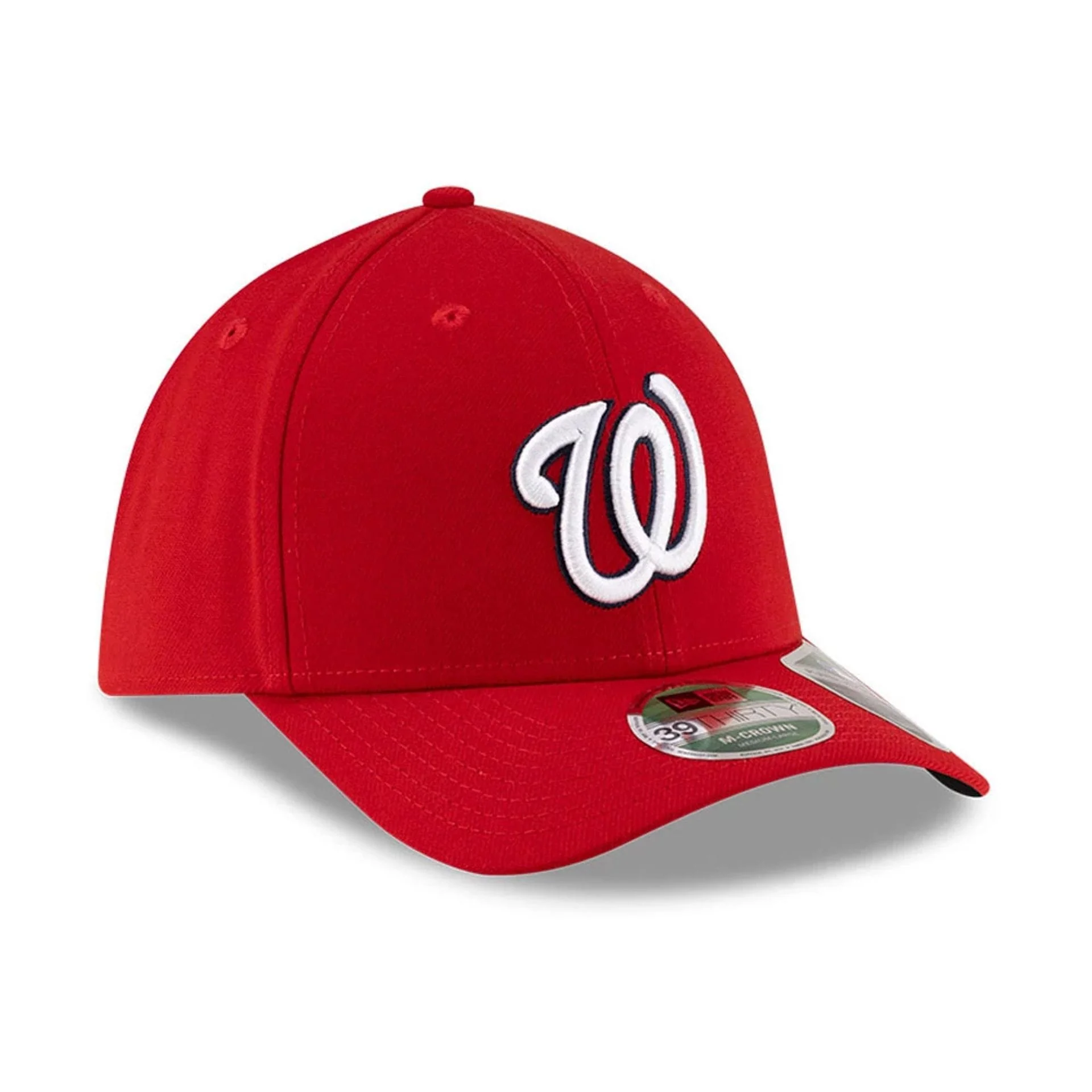 Nationals MLB Player Replica Red 39THIRTY M-Crown Stretch Fit Cap - Image 4