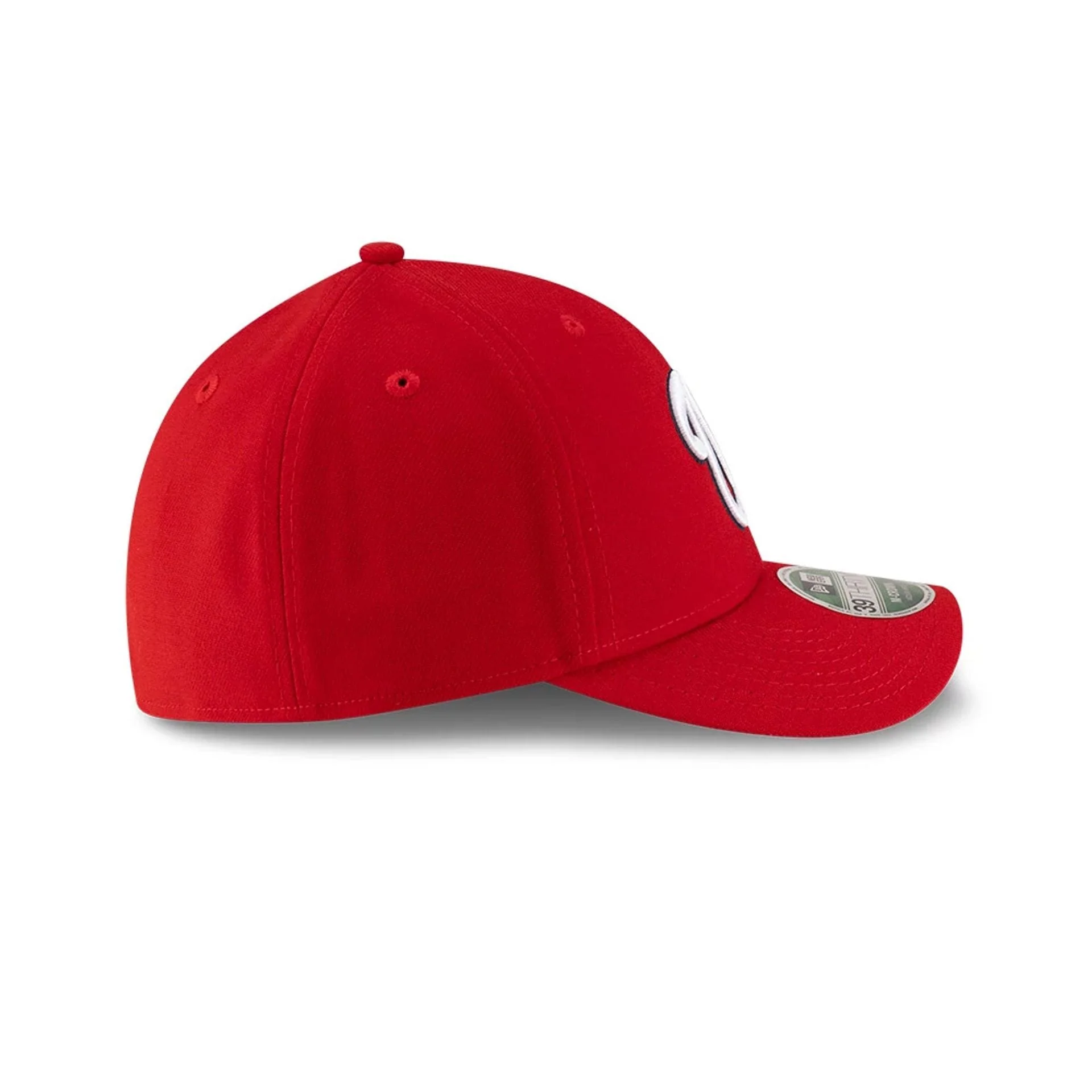 Nationals MLB Player Replica Red 39THIRTY M-Crown Stretch Fit Cap - Image 7