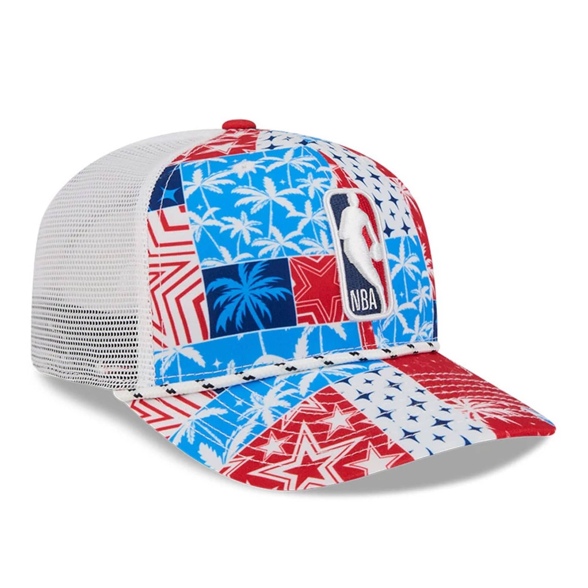 NBA All Star Game 2026 White 9SEVENTY Stretch Snap Adjustable Cap - Image 4