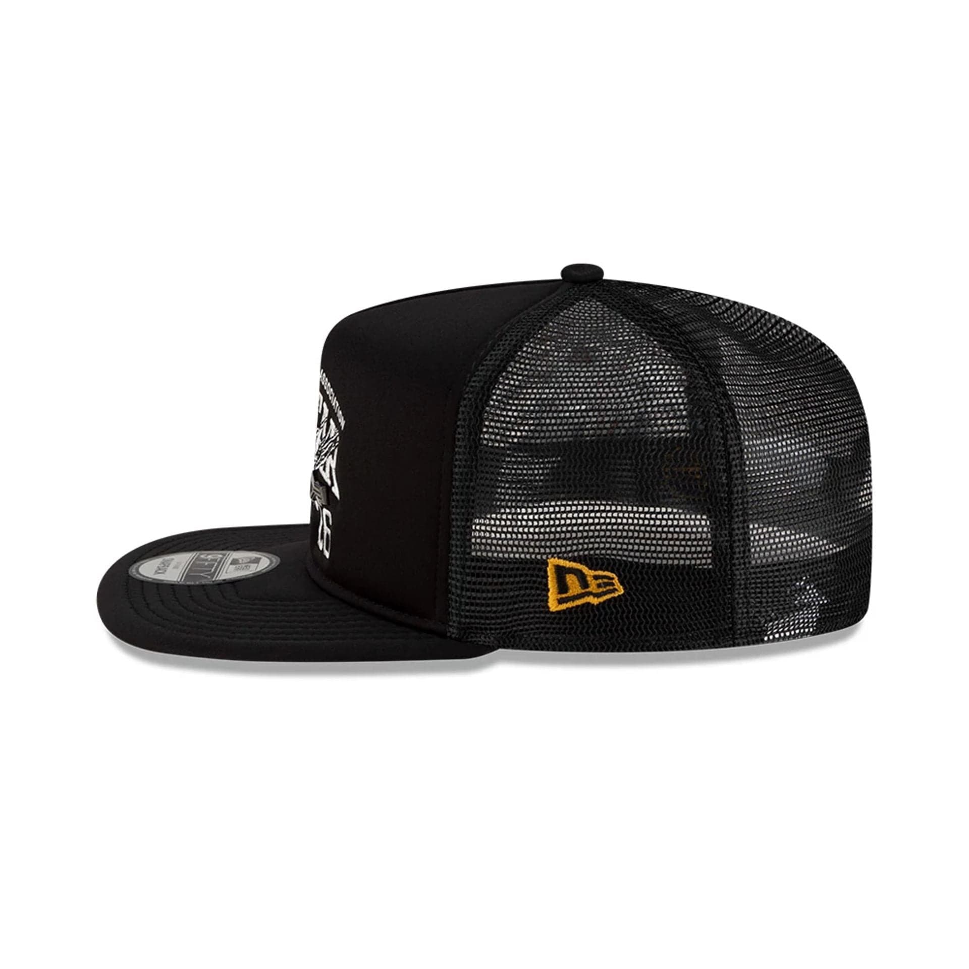 NBA All Star Game NBA X Alpha Black 9FIFTY A-Frame Trucker Adjustable Cap - Image 5