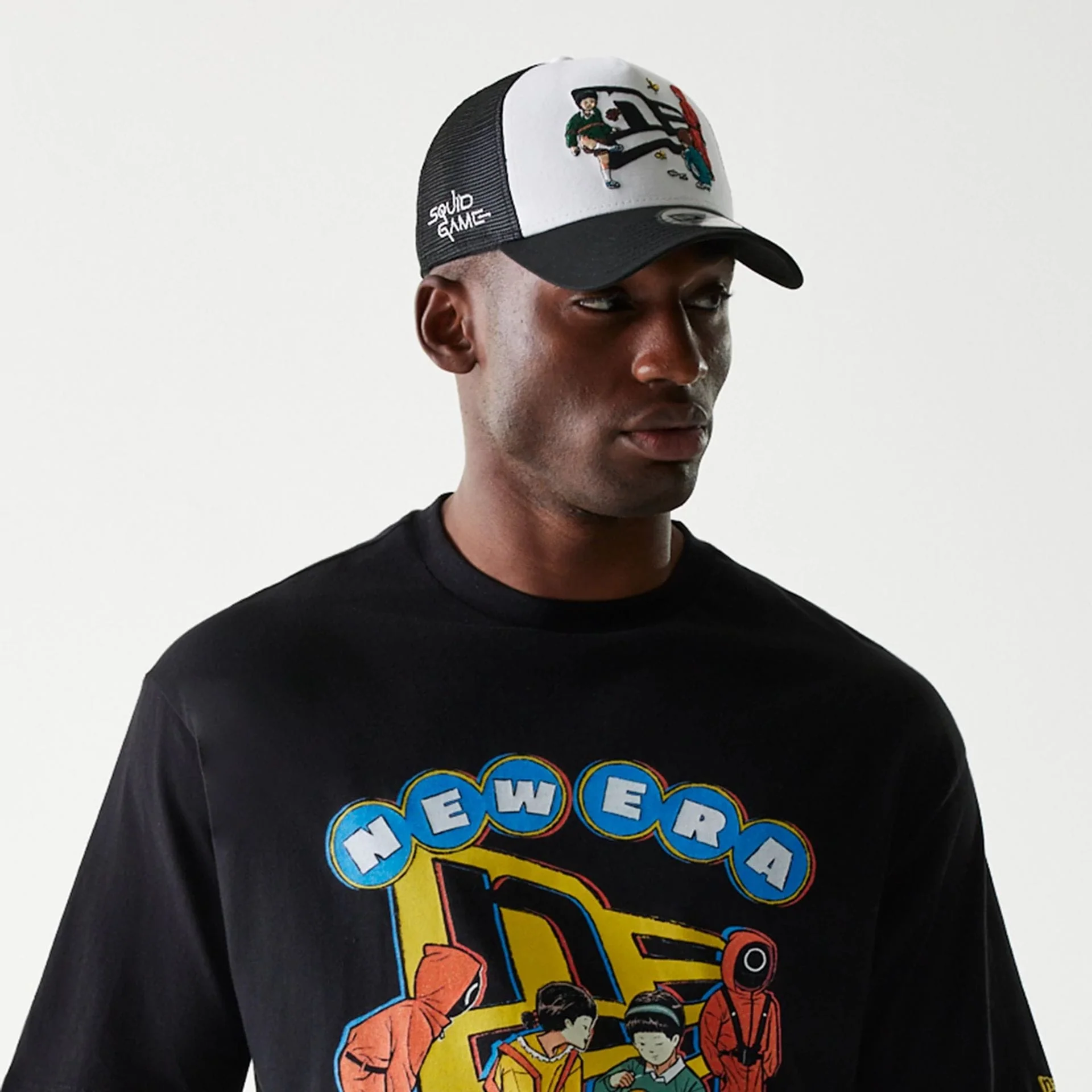 Netflix Squid Game Black Oversized T-Shirt - Image 7