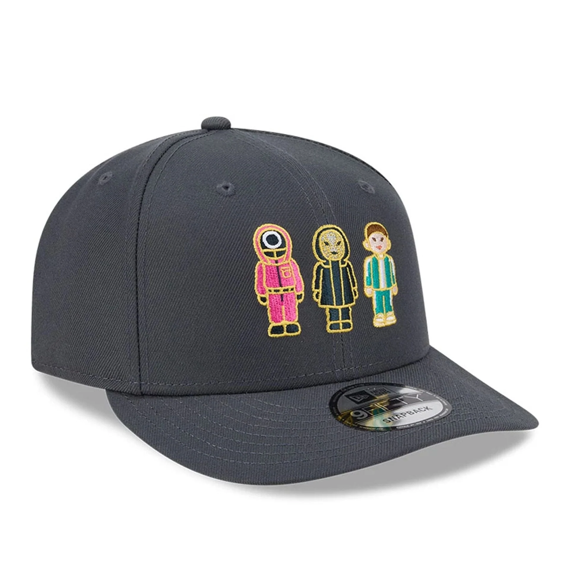 Netflix Squid Game Dark Grey 9FIFTY Snapback Adjustable Cap - Image 3