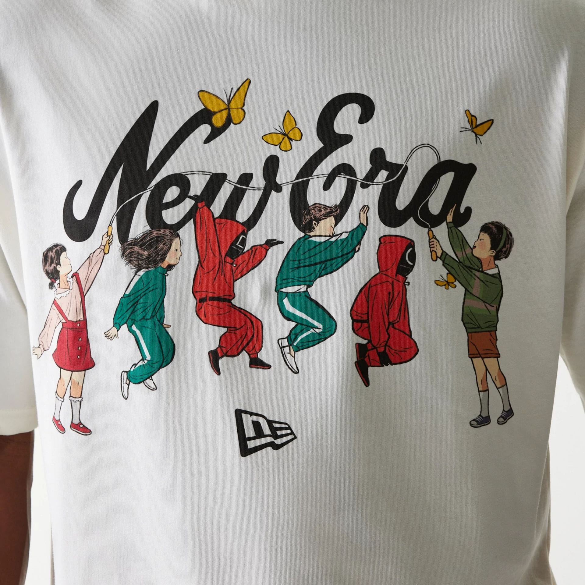 Netflix Squid Game Open White T-Shirt - Image 4