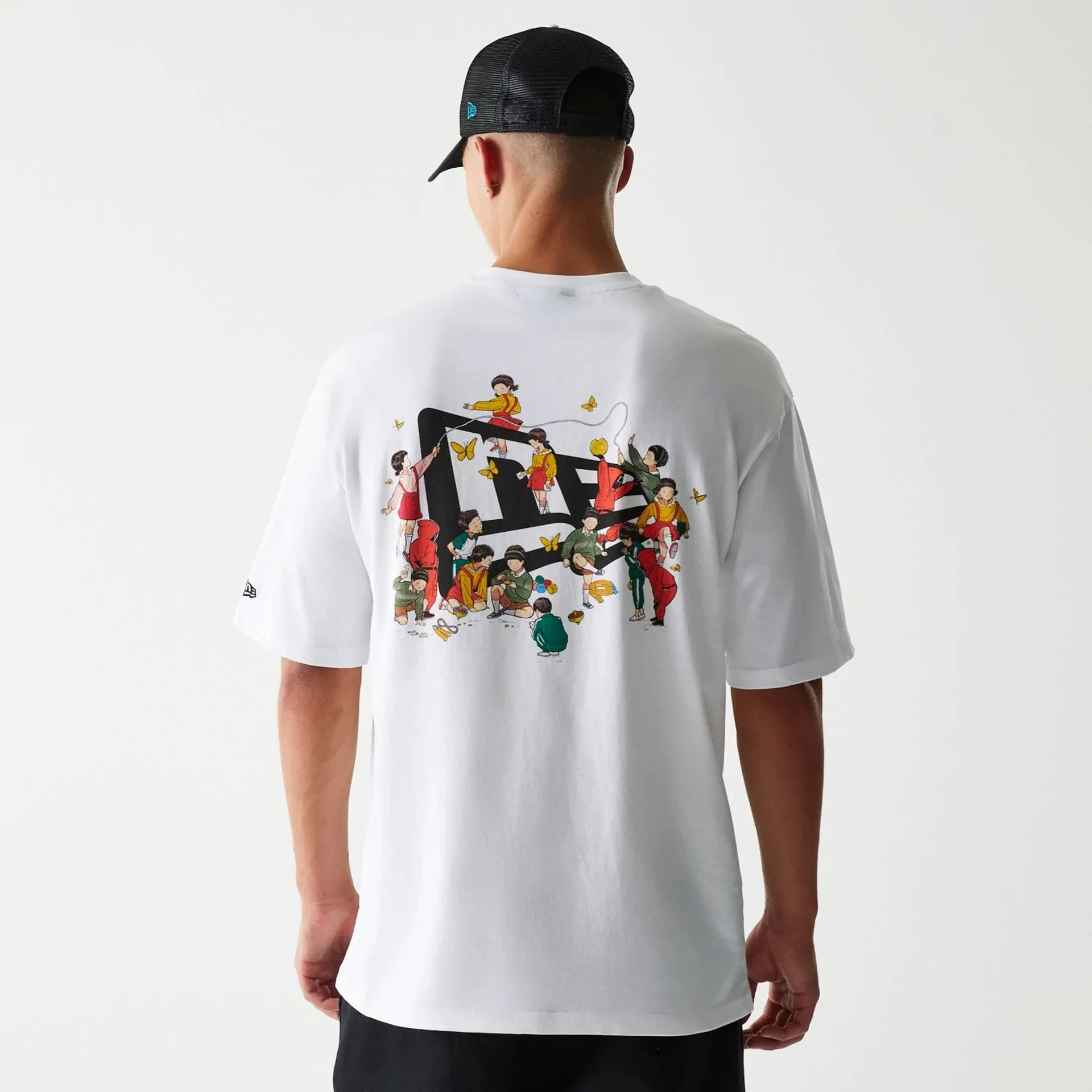 Netflix Squid Game White Oversized T-Shirt - Image 2