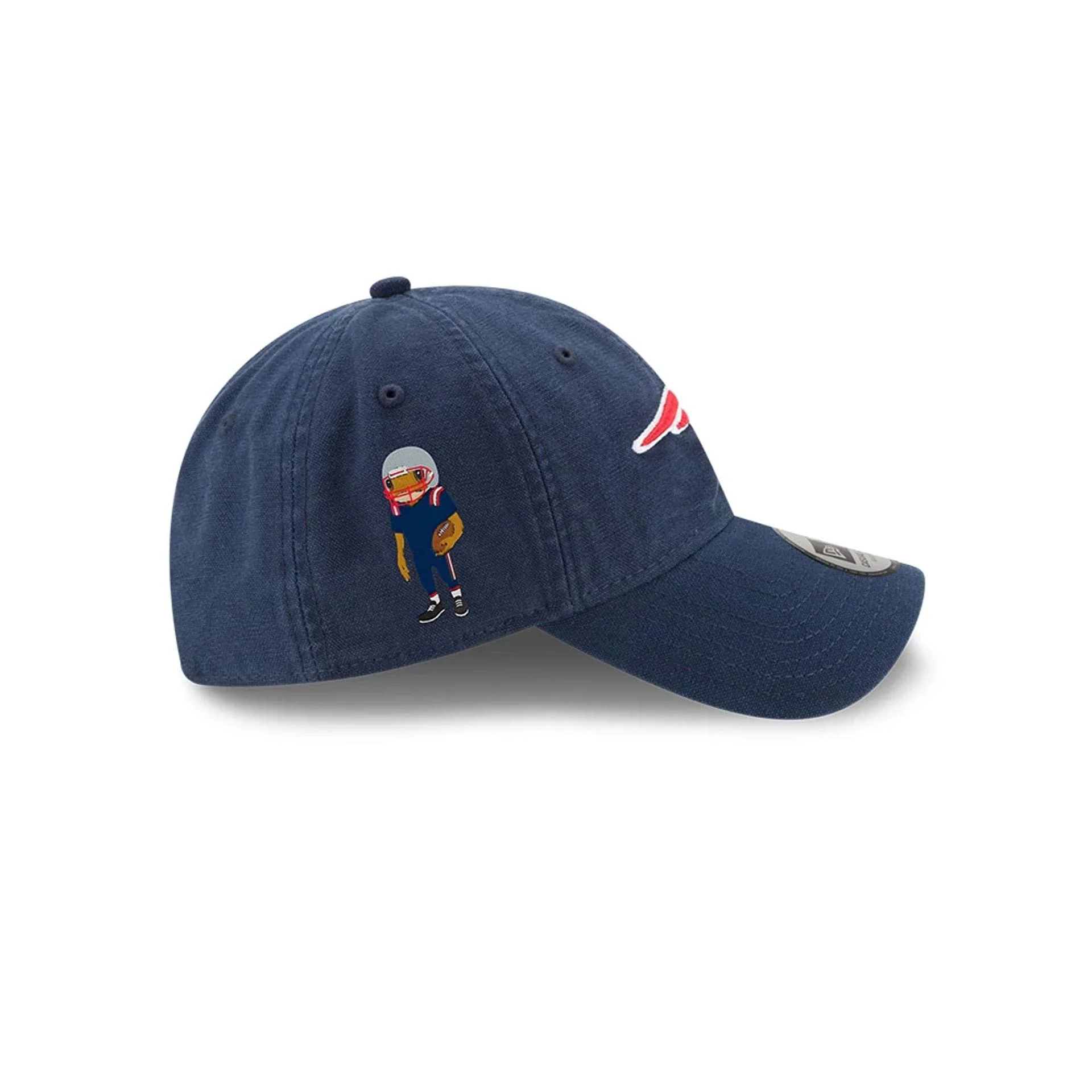 New England Patriots NFL X Bad Bunny Navy Casual Classic Adjustable Cap - Image 4