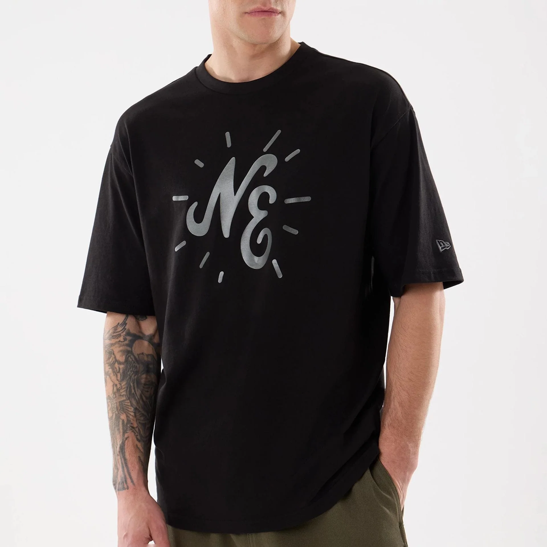 New Era 59FIFTY Day Graphic Black T-Shirt - Image 3