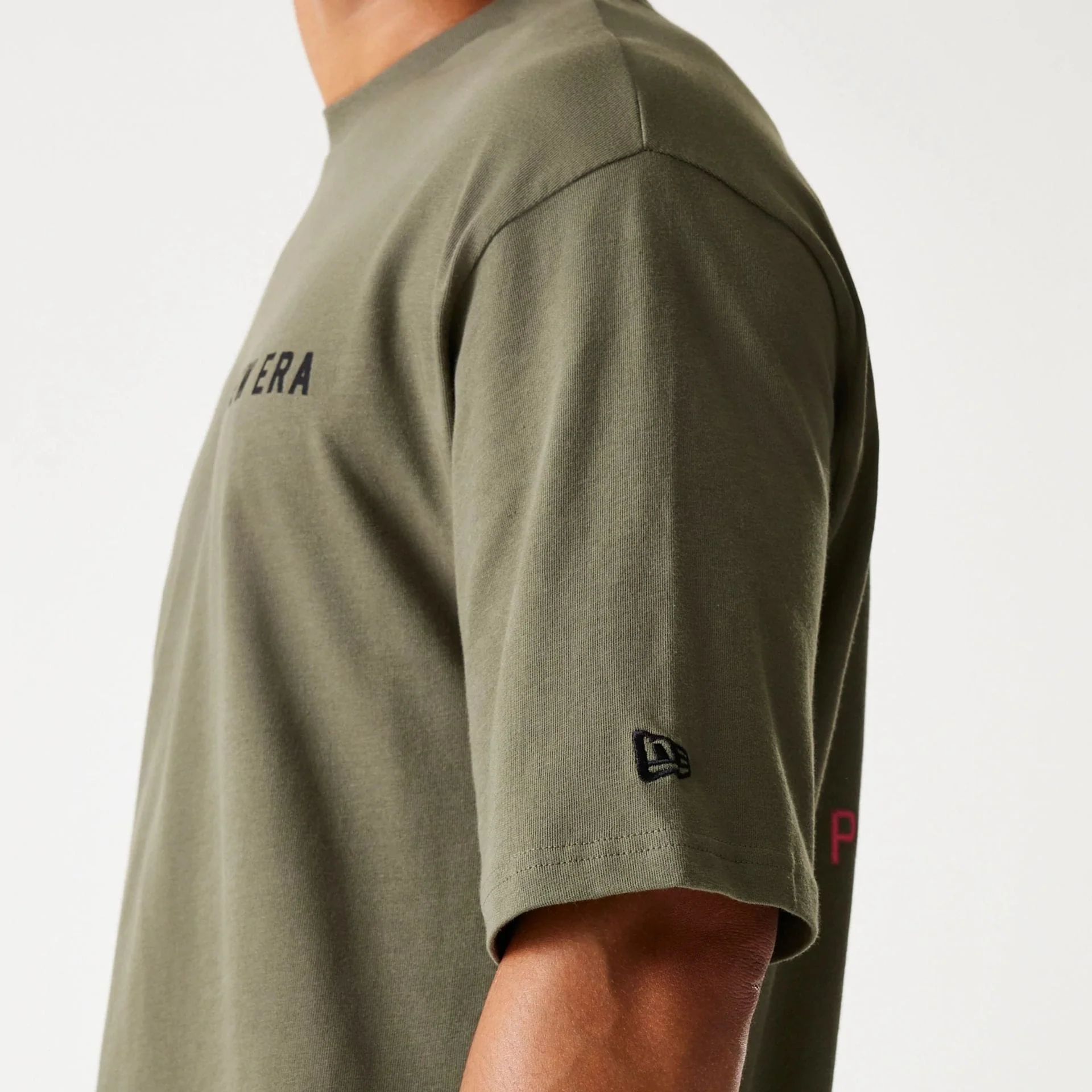 New Era Animal Graphic Green Oversized T-Shirt - Image 5