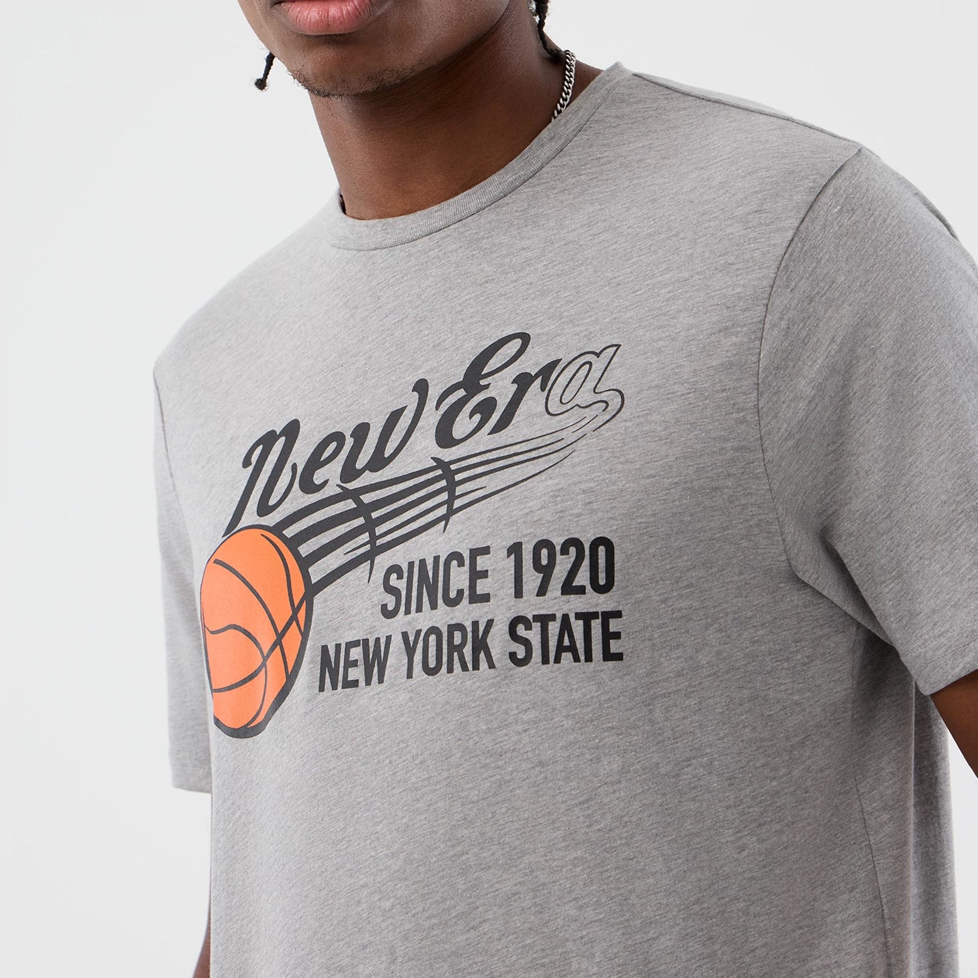 New Era Back To School Grey T-Shirt - Image 4