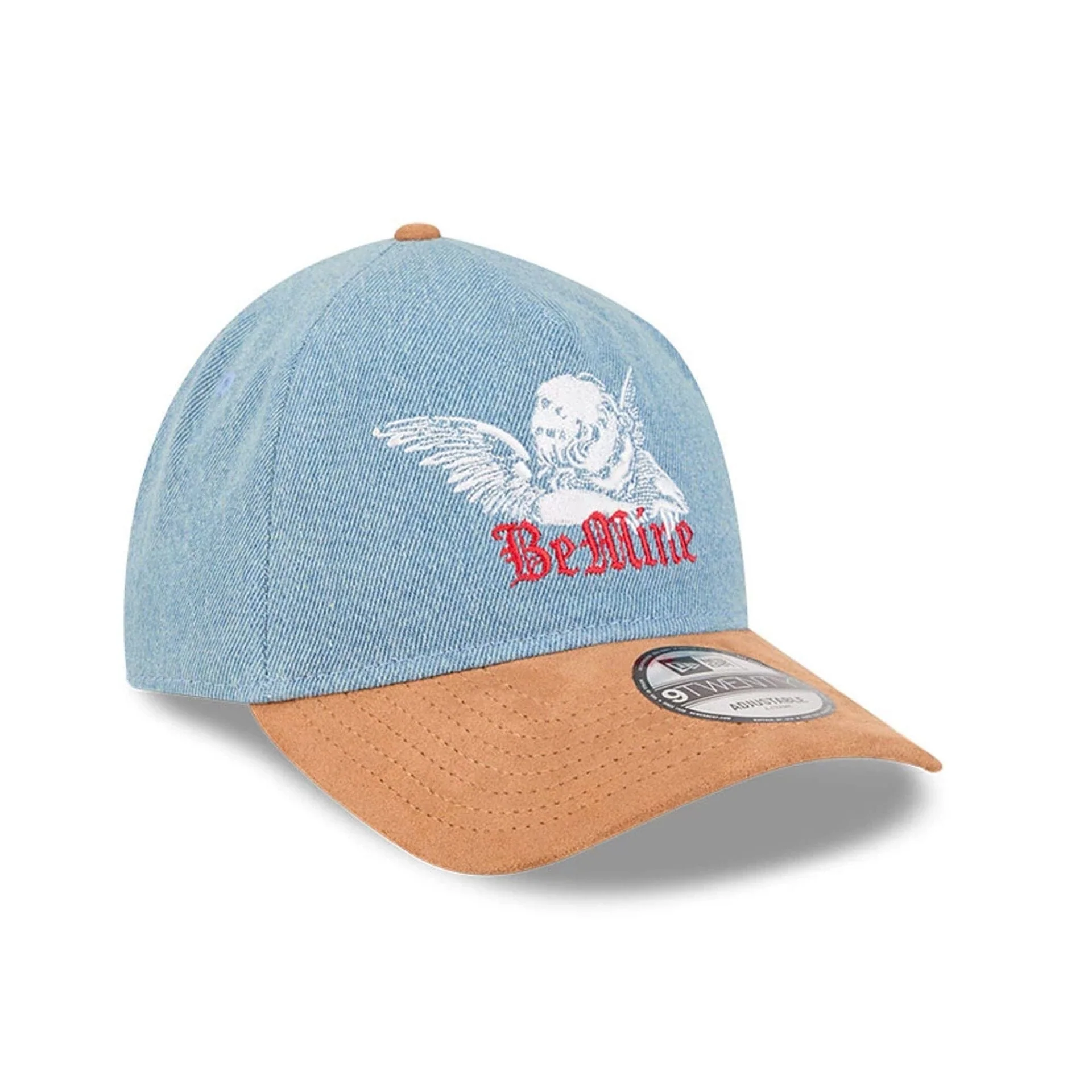 New Era Be Mine Light Blue 9TWENTY A-Frame Adjustable Cap - Image 4