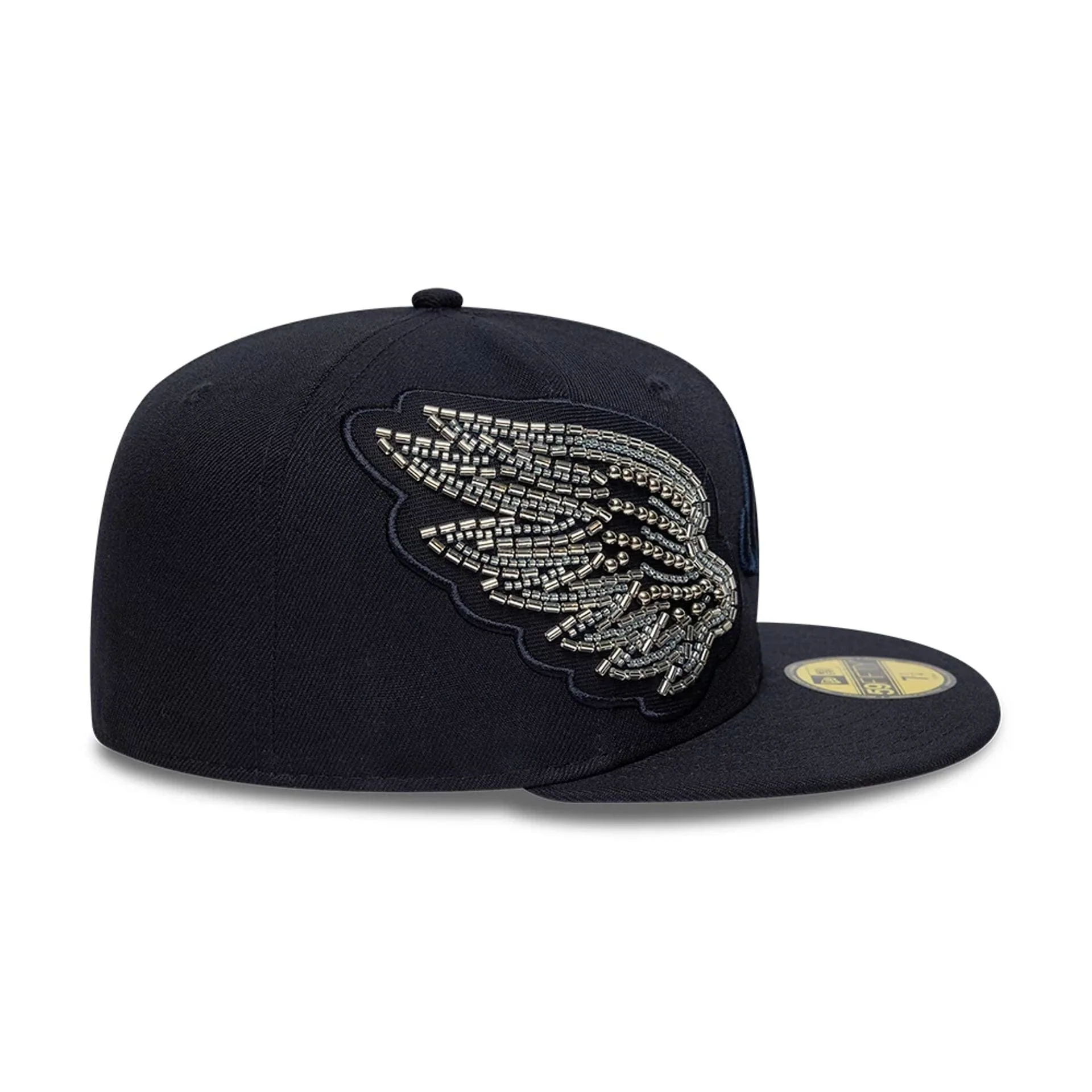 New Era Beaded Wings Navy 59FIFTY Fitted Cap - Image 5