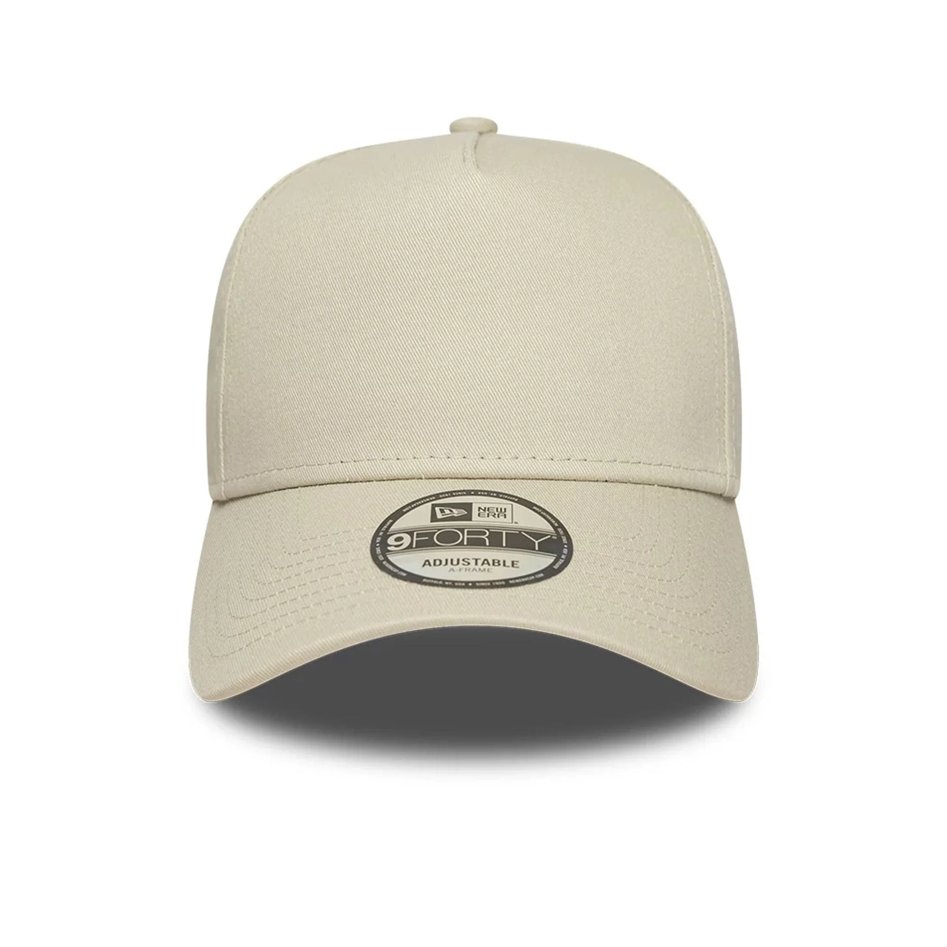 New Era Beige 9FORTY A-Frame Adjustable Cap - Image 3