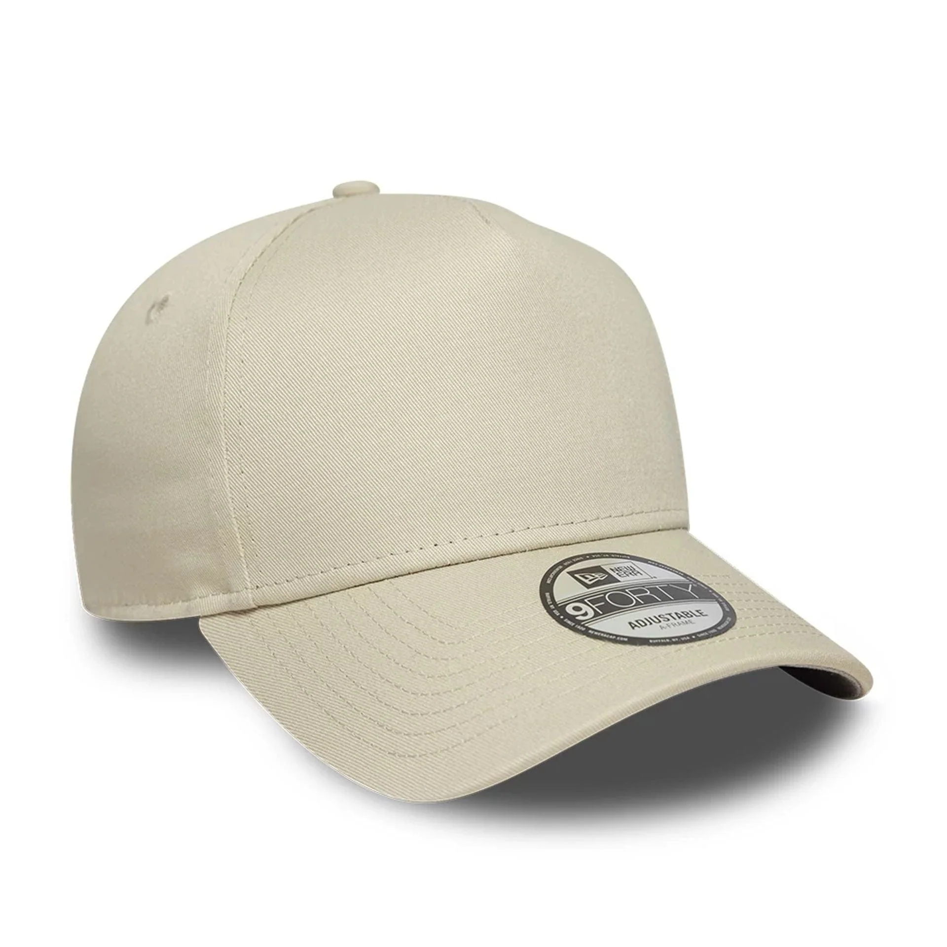New Era Beige 9FORTY A-Frame Adjustable Cap - Image 4
