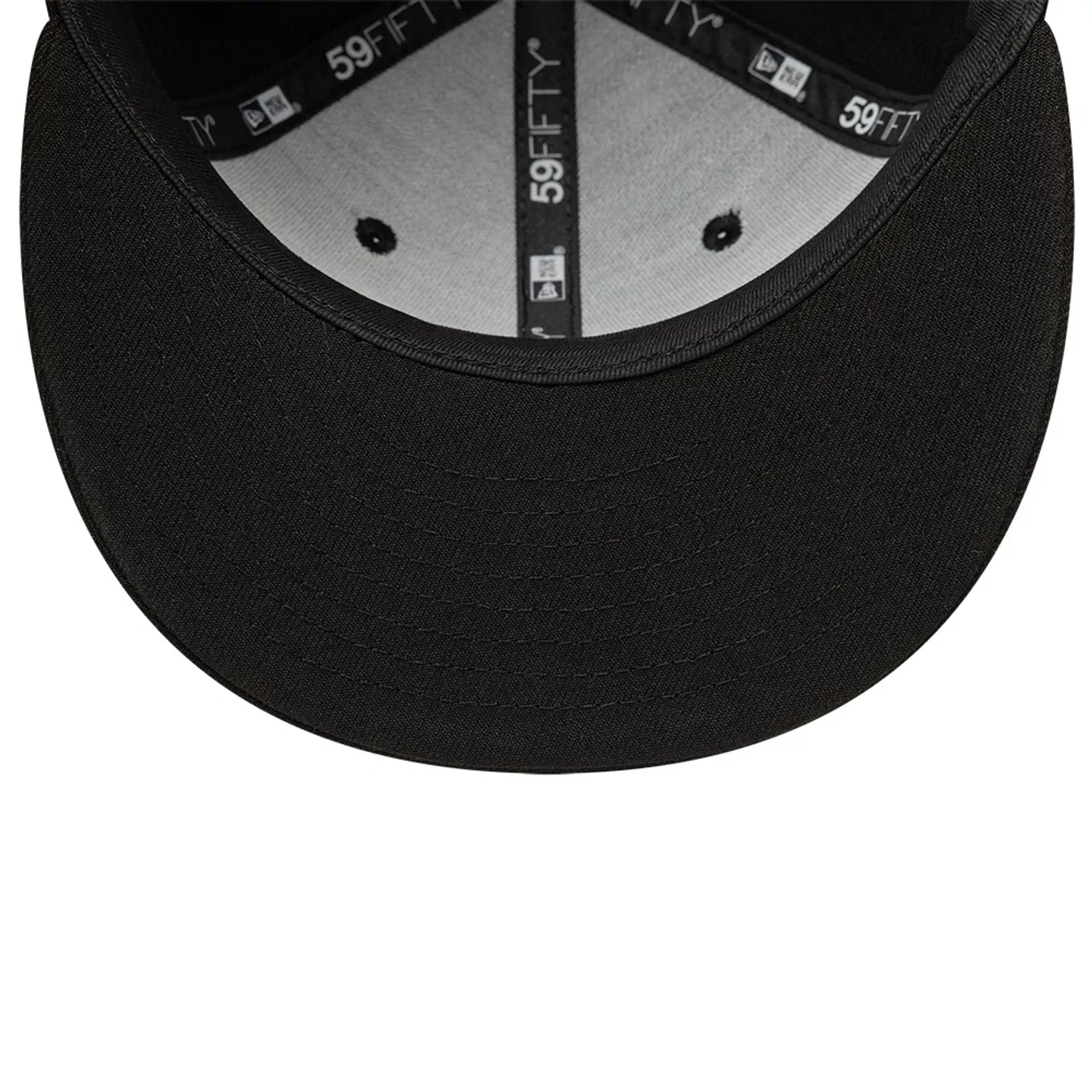 New Era Black 59FIFTY Fitted Cap - Image 7