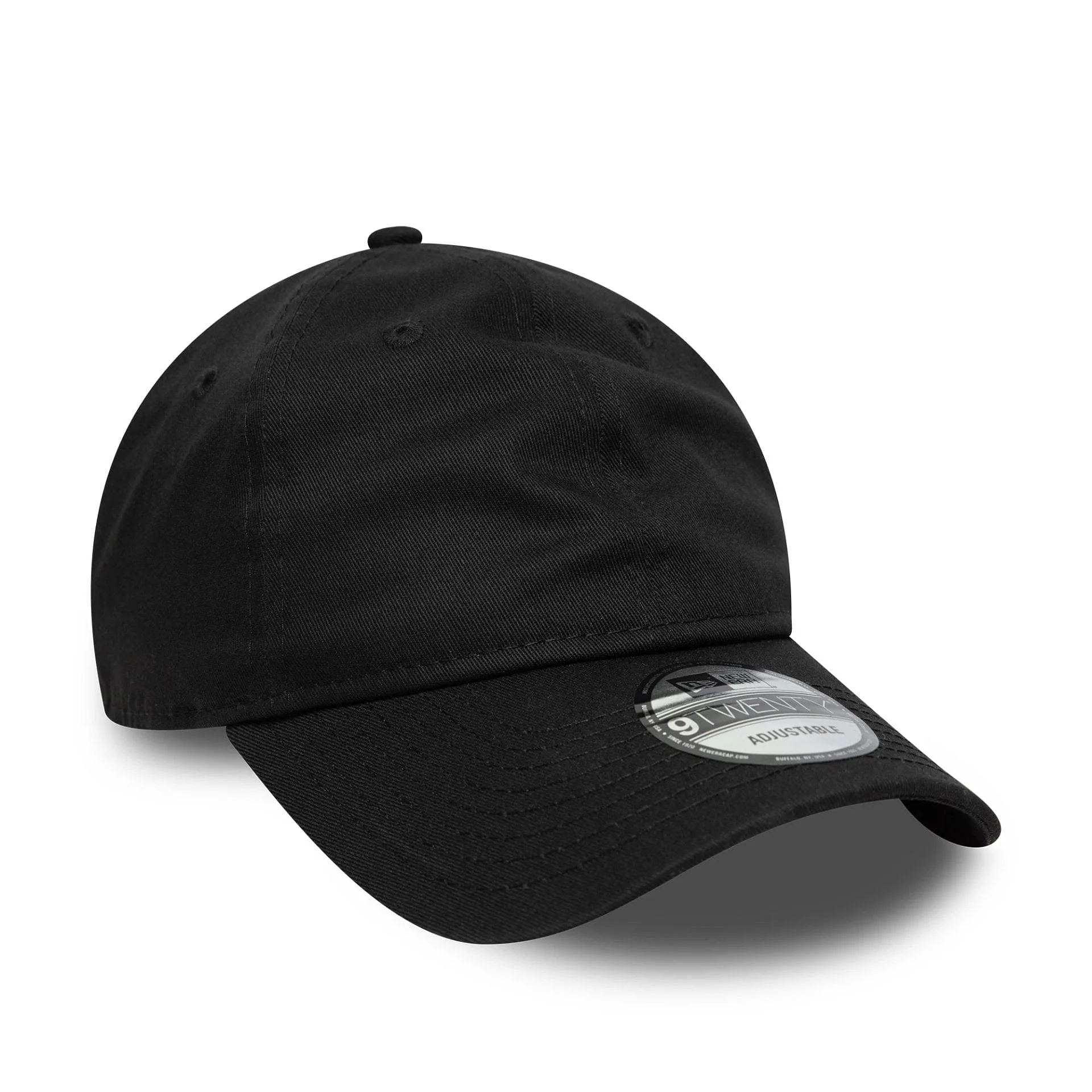 New Era Black 9TWENTY Adjustable Cap - Image 3