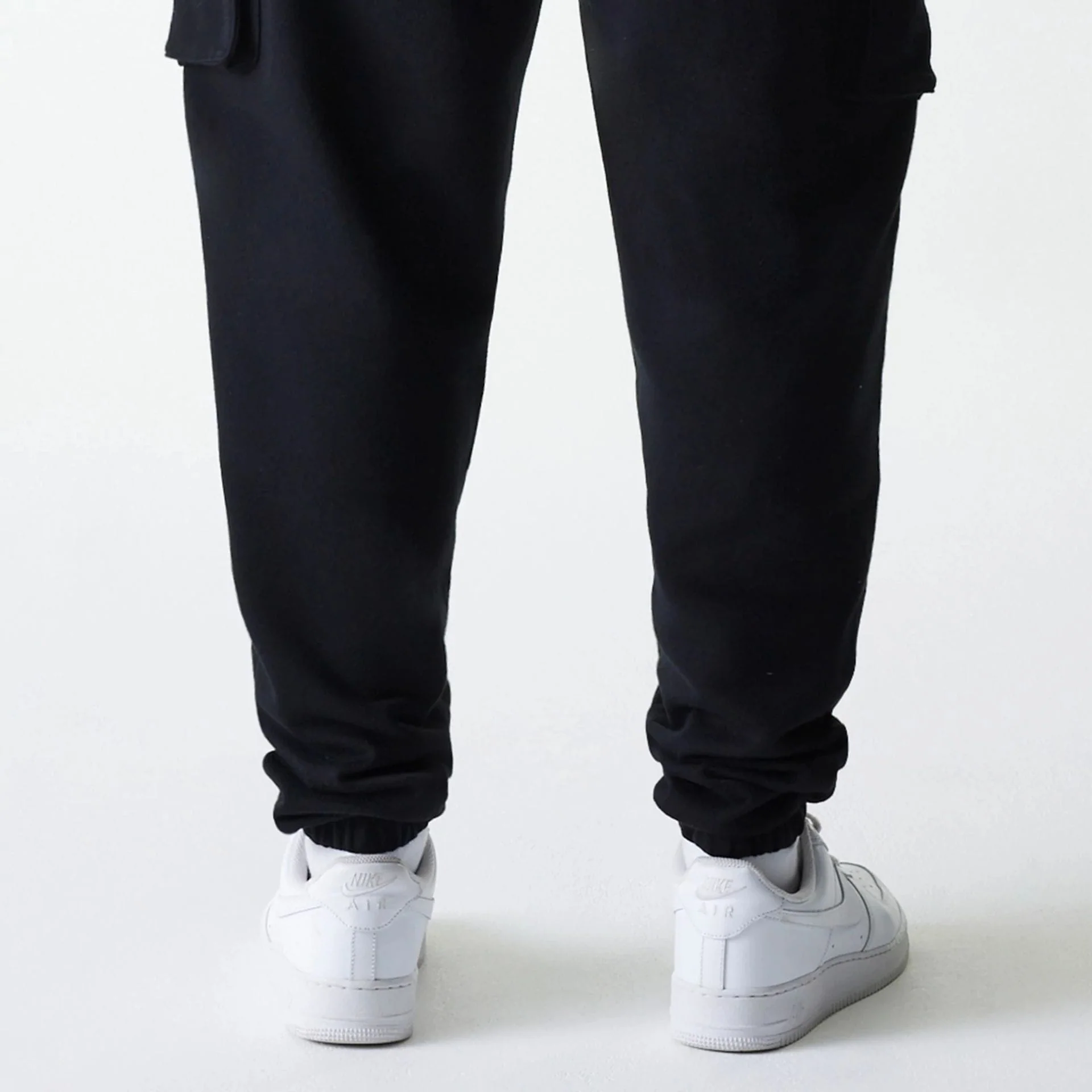 New Era Black Cargo Joggers - Image 6