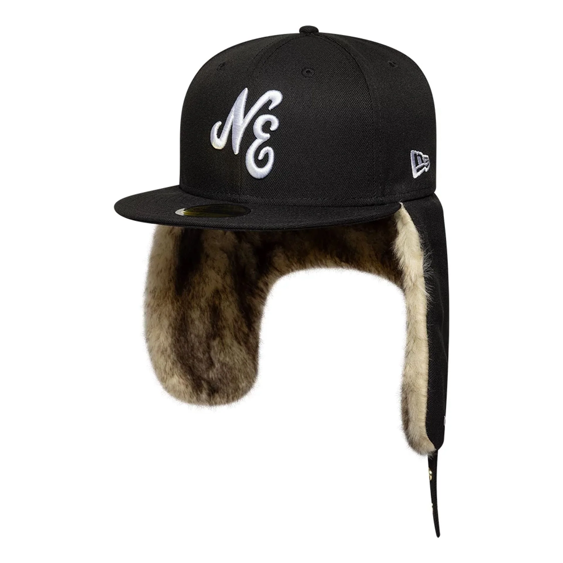 New Era Black Dogear 59FIFTY Fitted Cap - Image 5