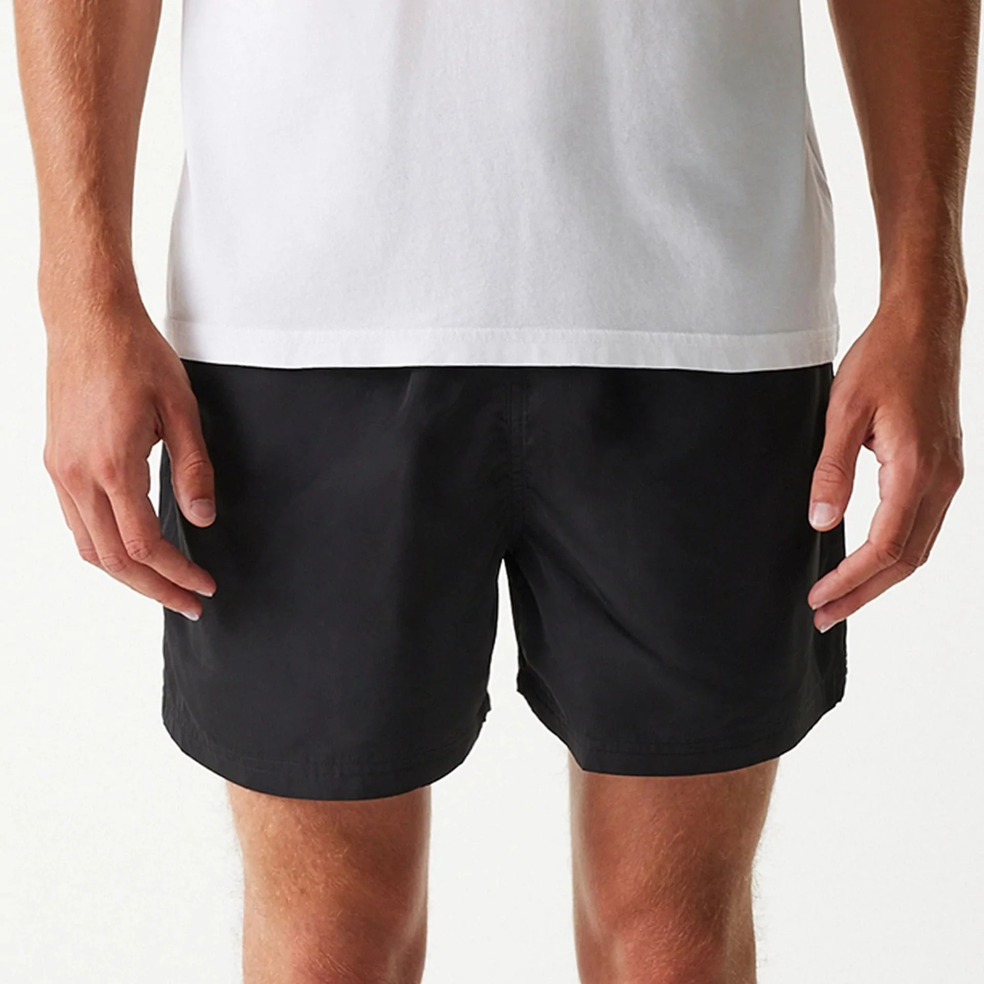 New Era Black Swim Shorts - Image 3