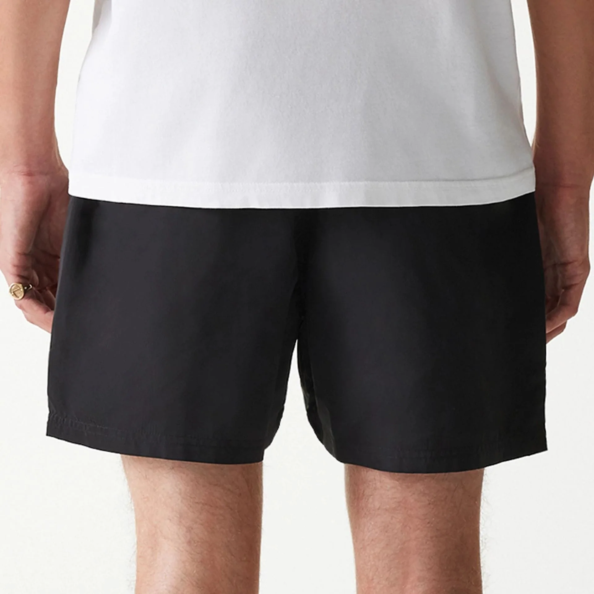 New Era Black Swim Shorts - Image 6