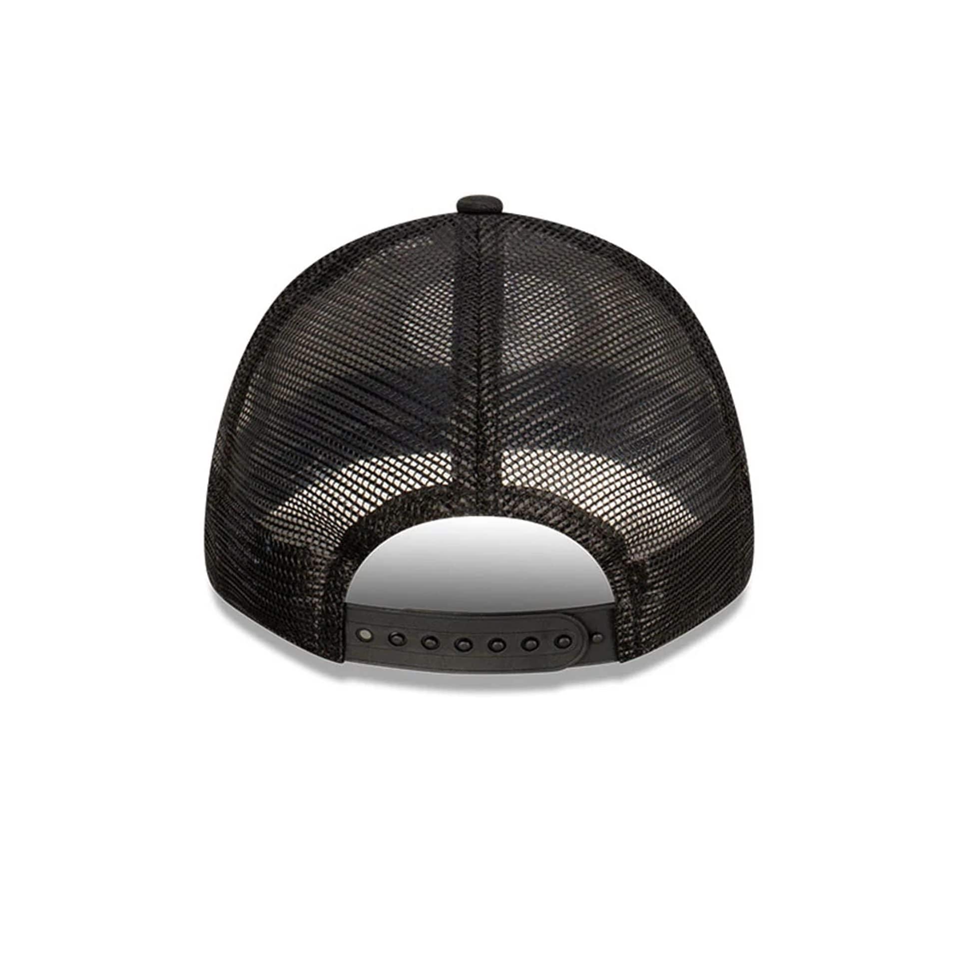 New Era Blank Black 9FORTY Trucker Cap - Image 5