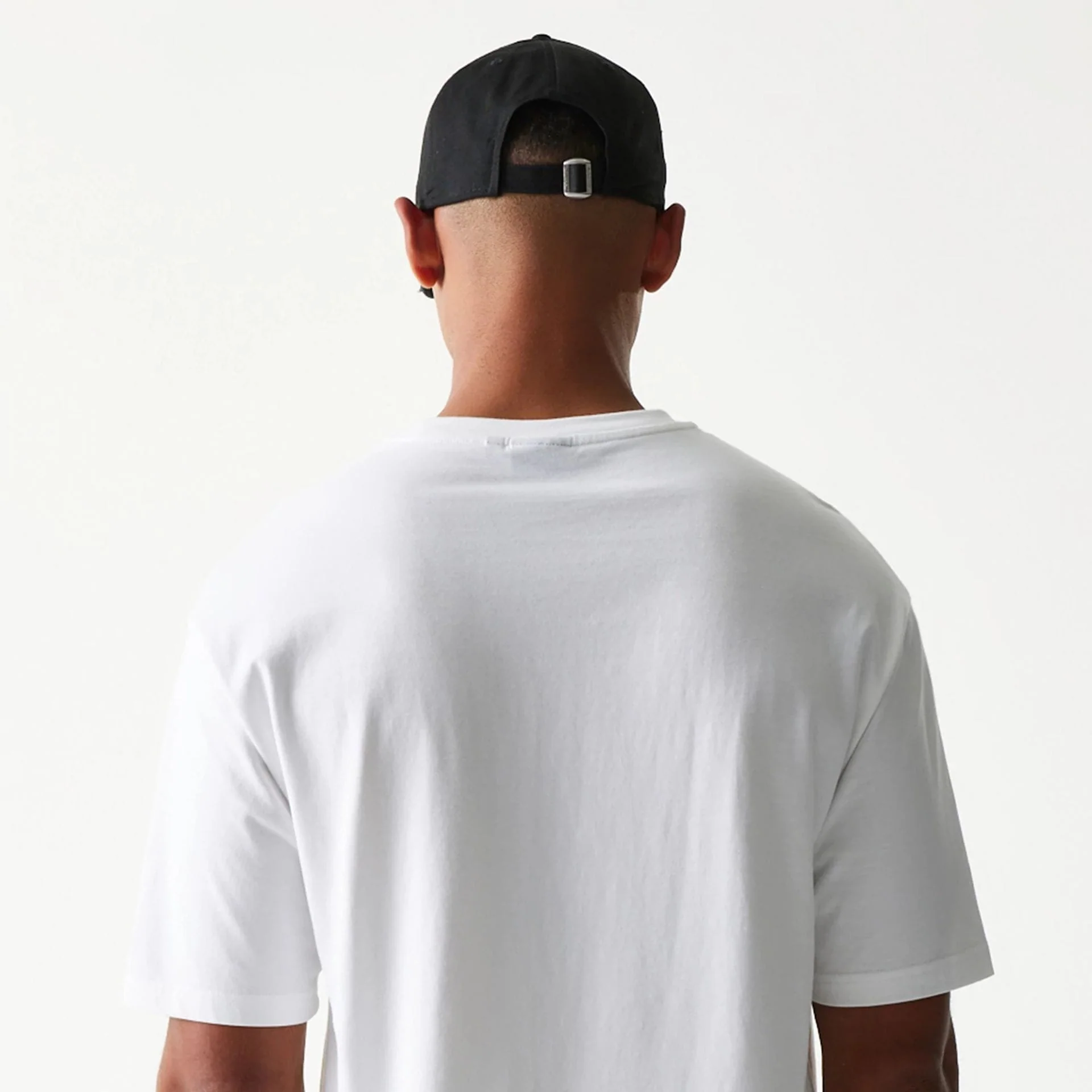 New Era Burger Food Graphic White Oversized T-Shirt - Image 8
