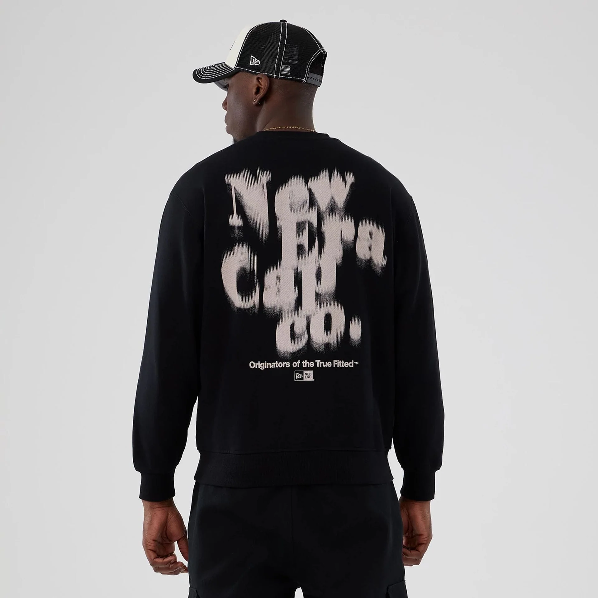 New Era Cap Company Black Crew Neck Sweater - Image 2