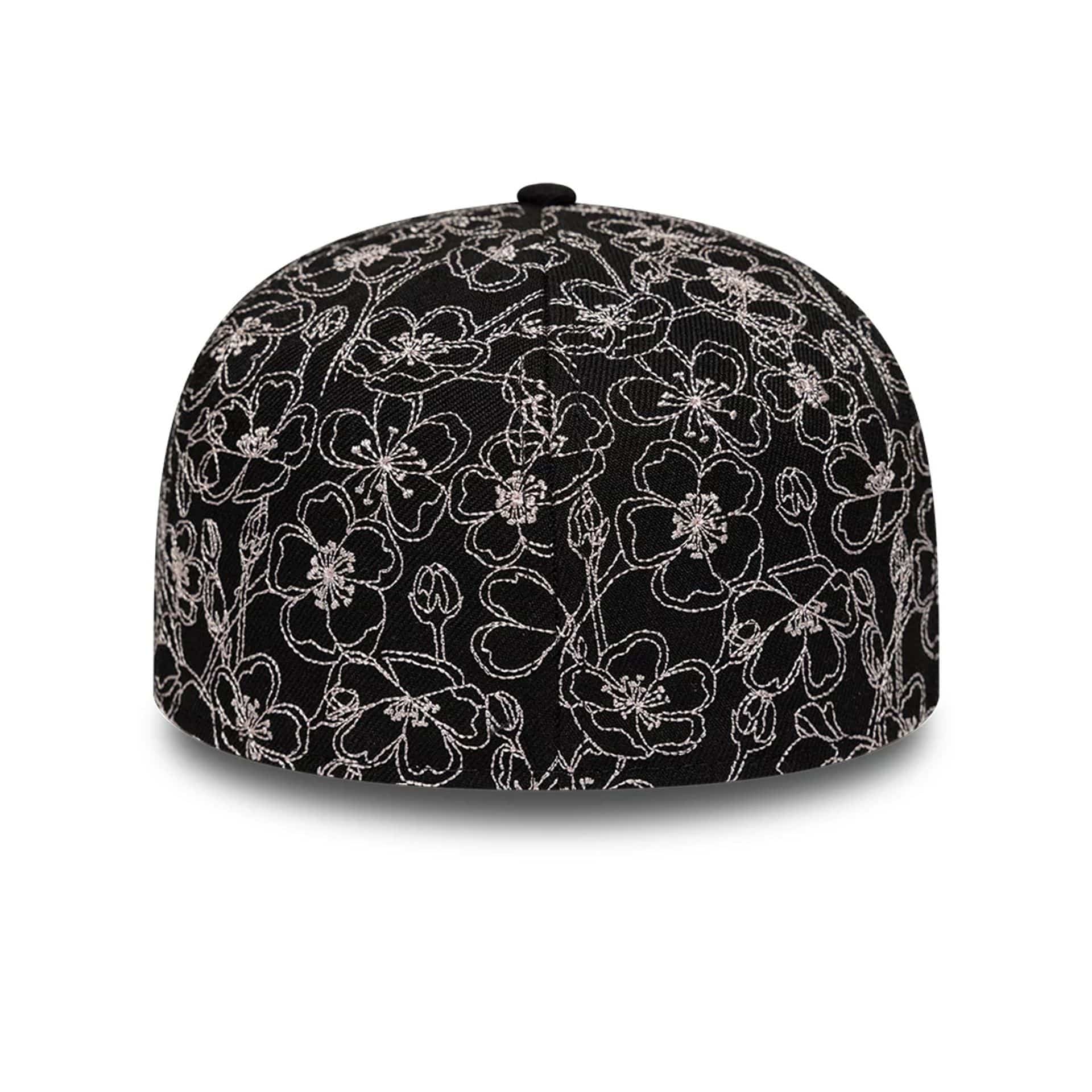 New Era Cherry Blossom Black 59FIFTY Fitted Cap - Image 7