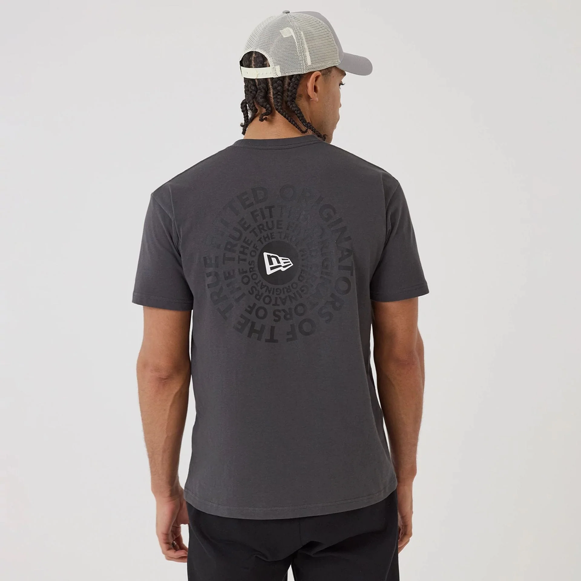 New Era Circle Grey T-Shirt - Image 2