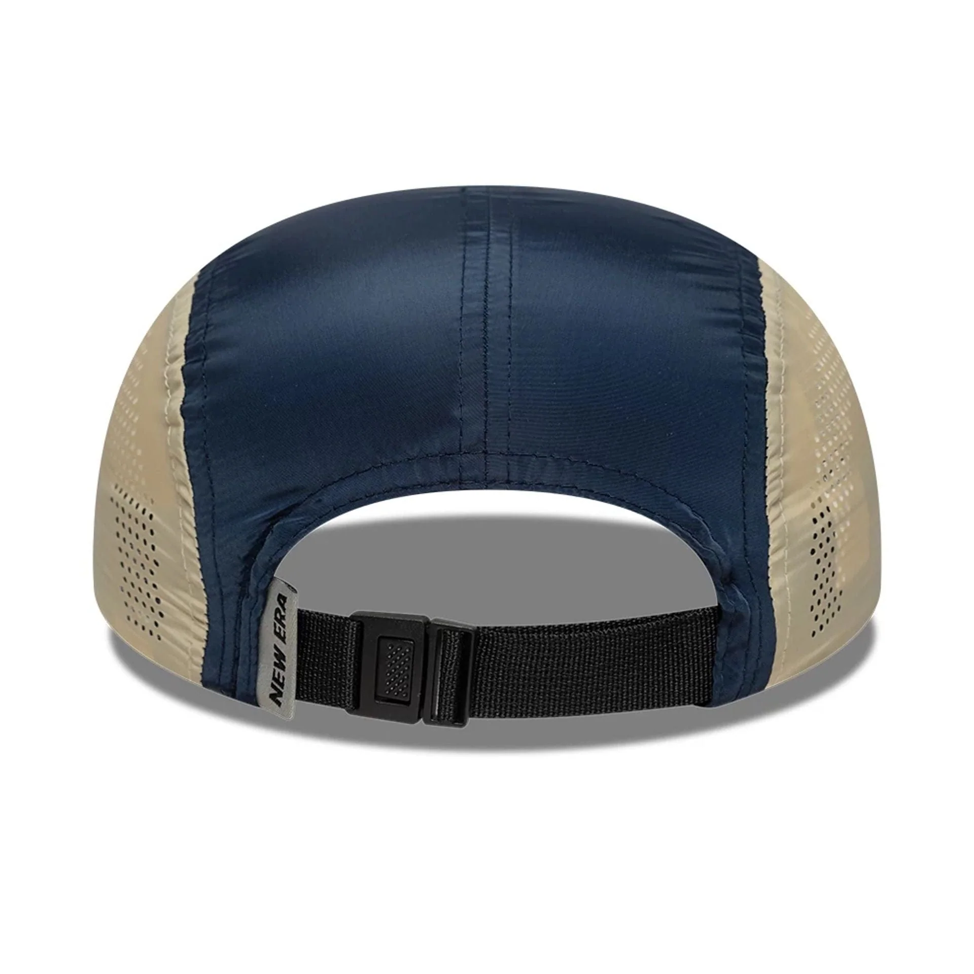 New Era Colour Block Navy Runner Adjustable Cap - Image 4