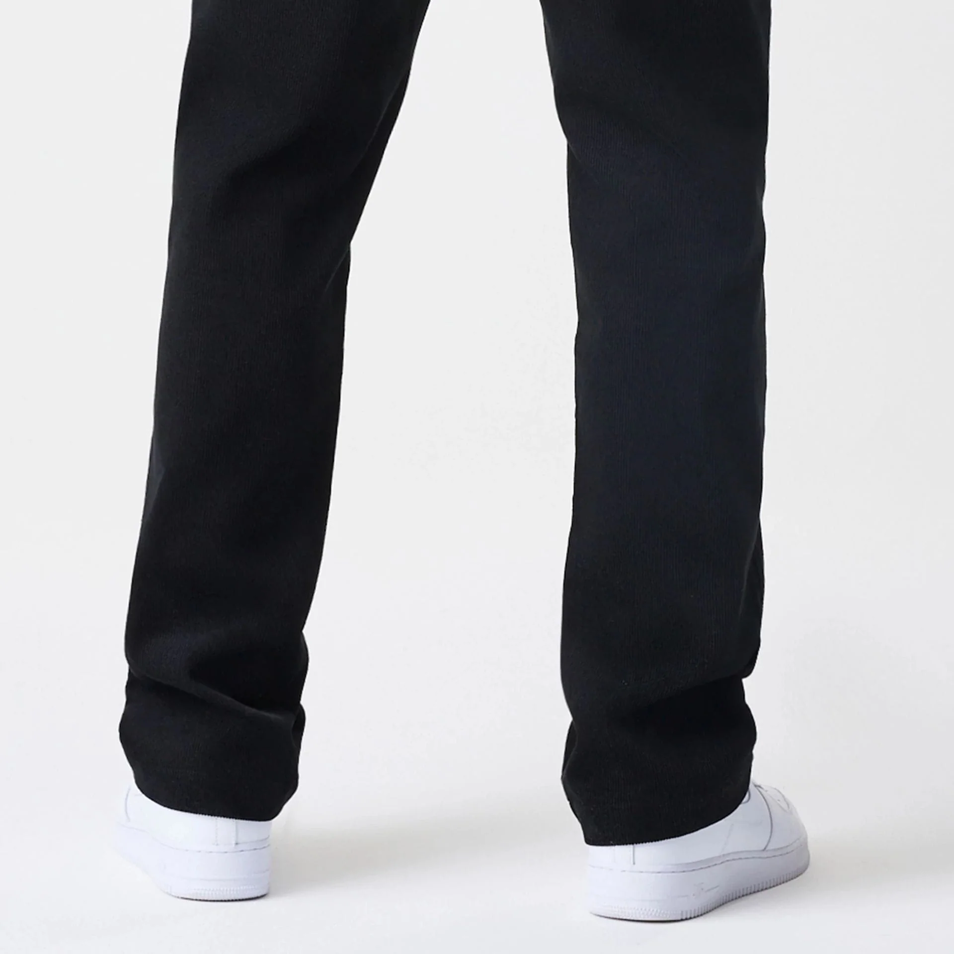 New Era Cord Black Straight Leg Chinos - Image 6