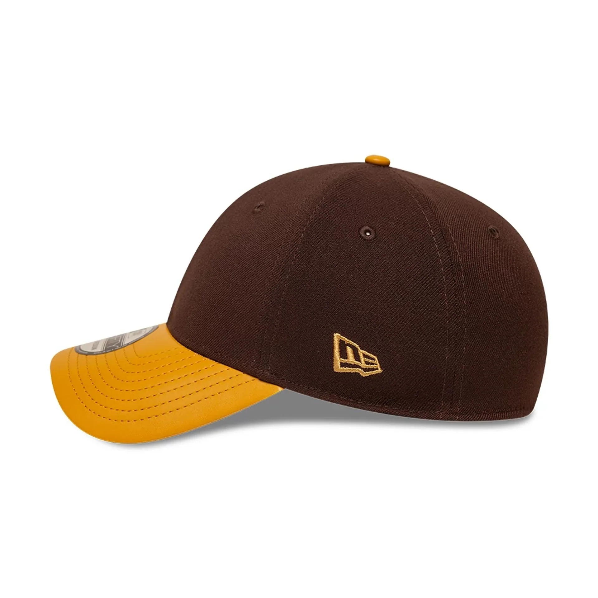 New Era Dark Brown 39THIRTY Stretch Fit Cap - Image 4