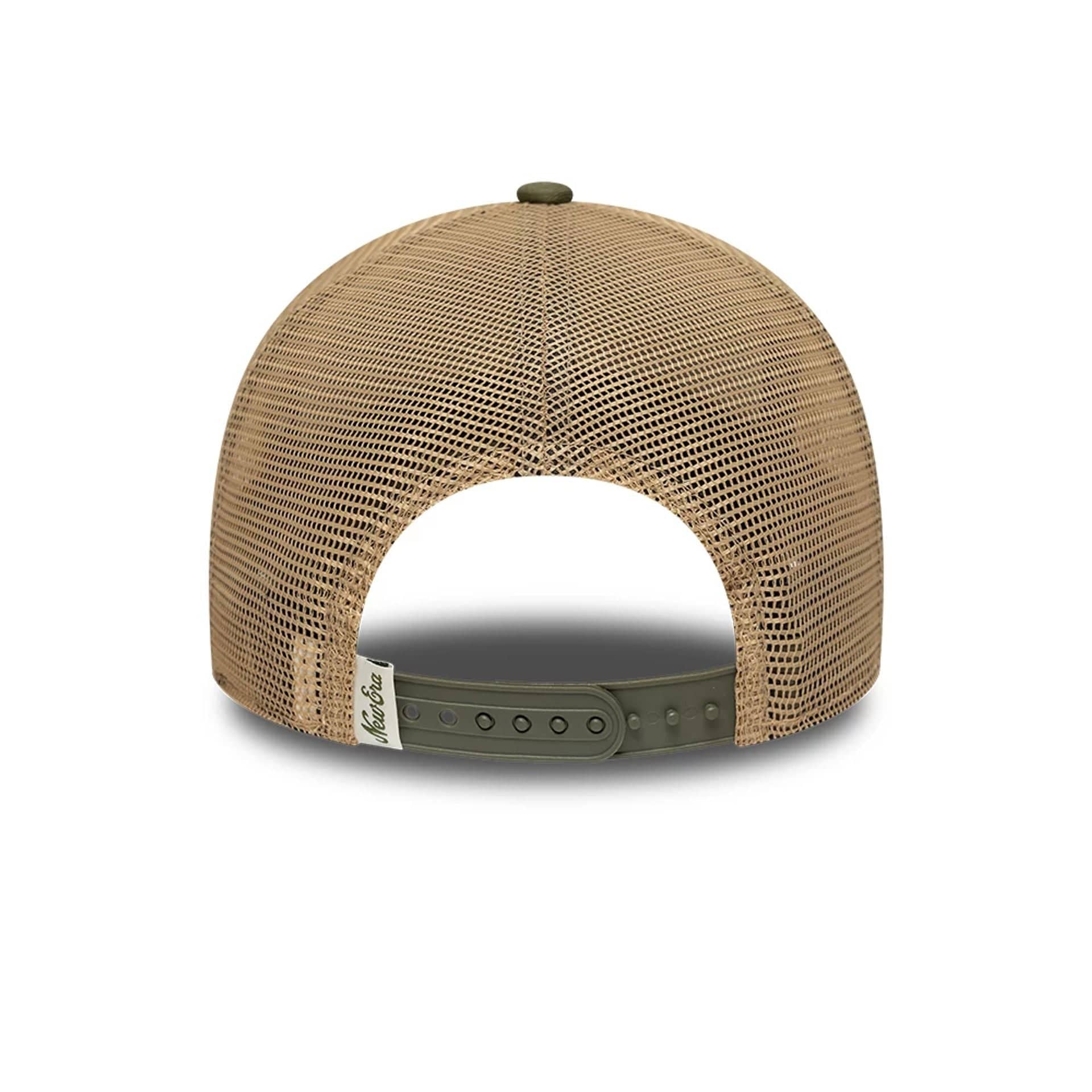New Era Dark Green 9FORTY M-Crown A-Frame Trucker Adjustable Cap - Image 4