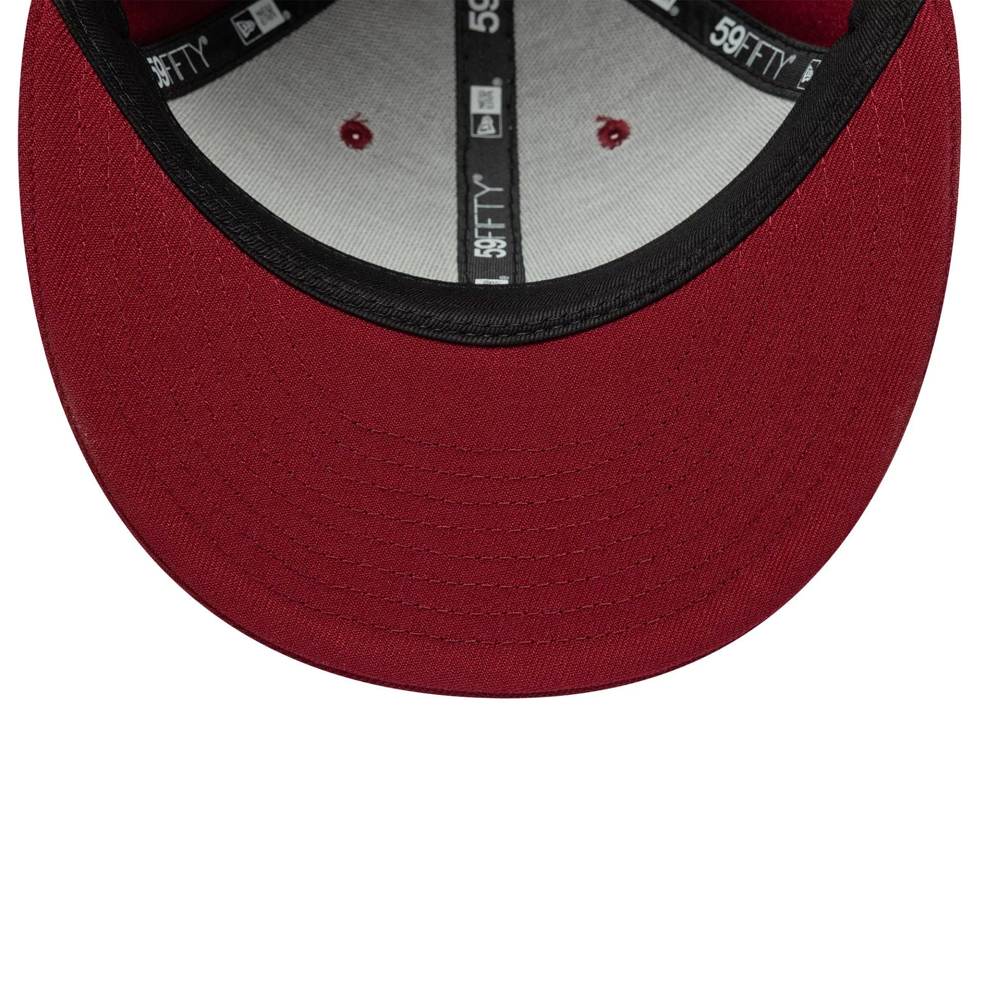 New Era Dark Red Low Profile 59FIFTY Fitted Cap - Image 7