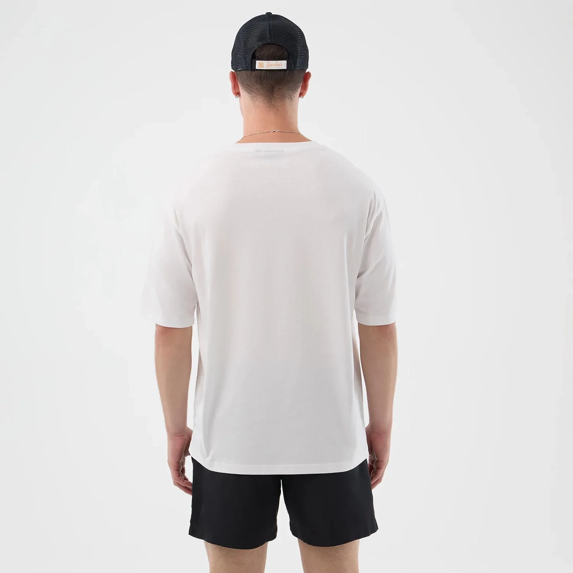 New Era Death Moth Graphic White Oversized T-Shirt - Image 2