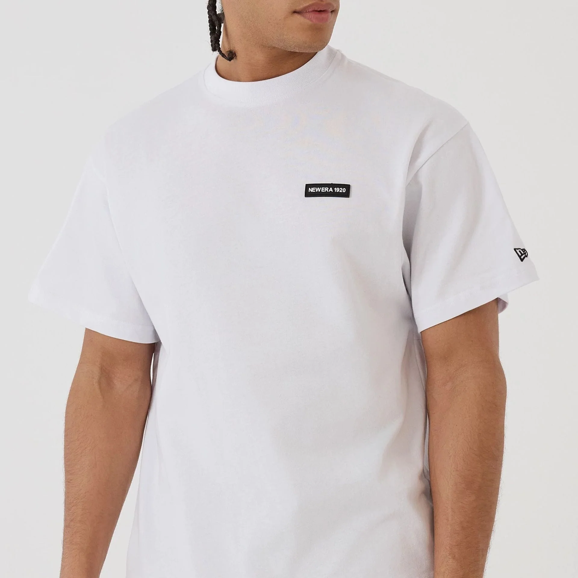 New Era Distressed White T-Shirt - Image 5