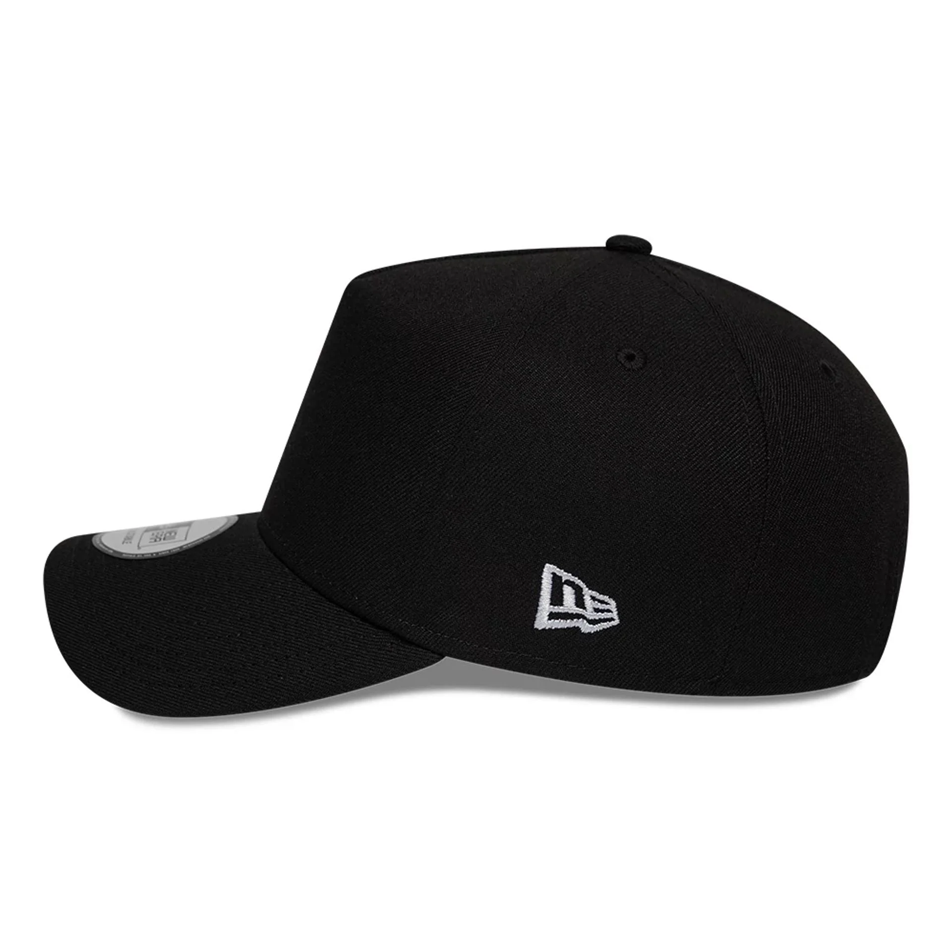 New Era Essential Black 9FORTY A-Frame Adjustable Cap - Image 6