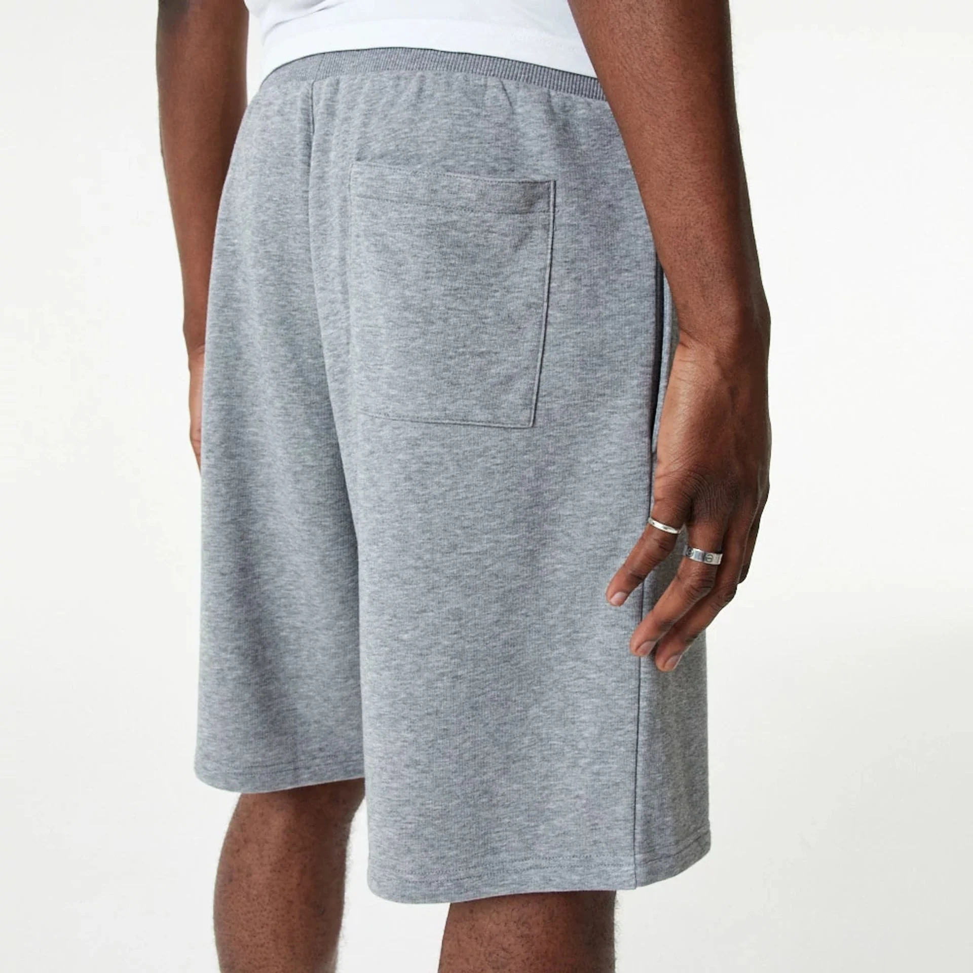 New Era Essential Grey Shorts - Image 6
